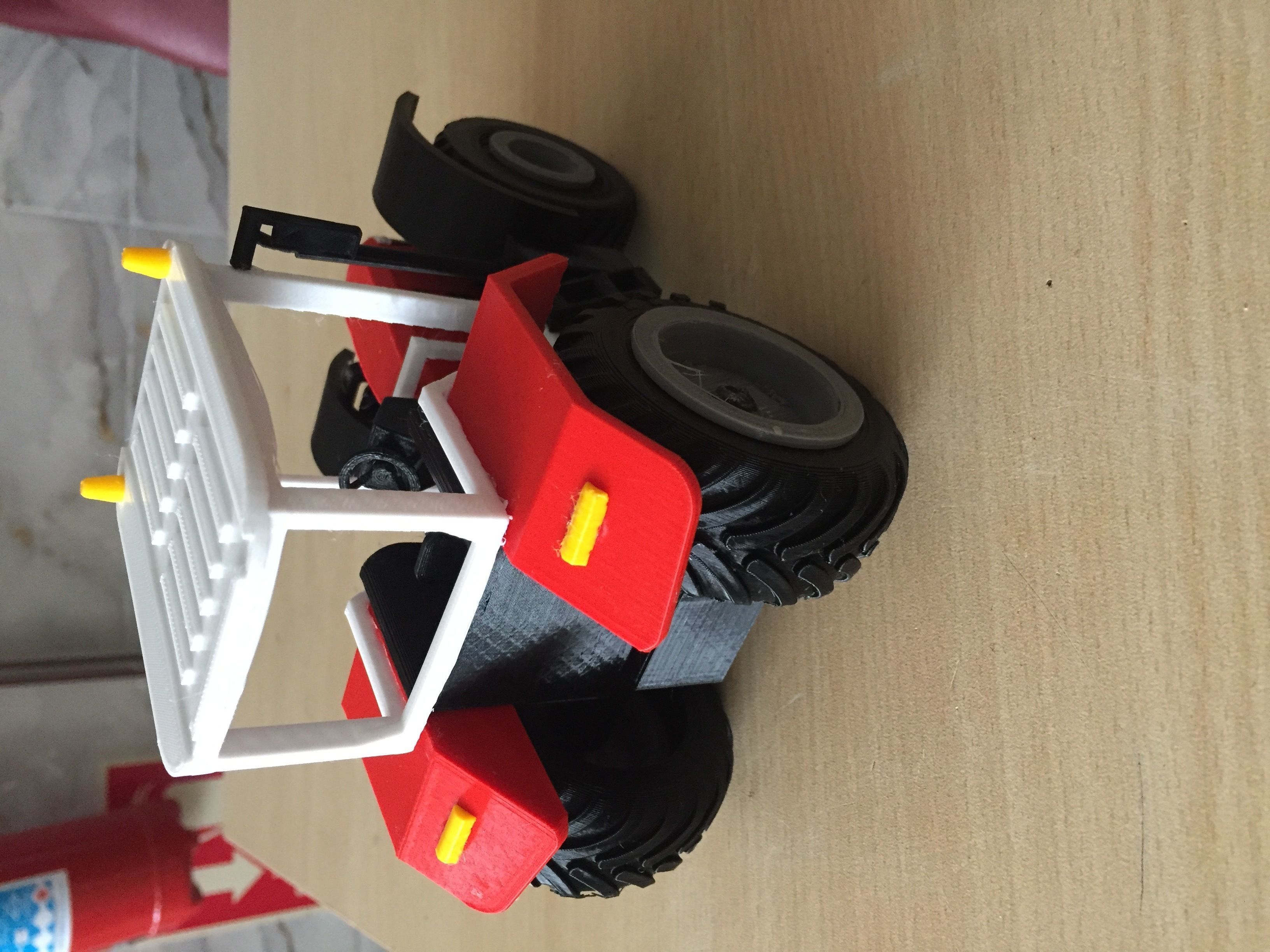 Tractor Massey 3D print model_3