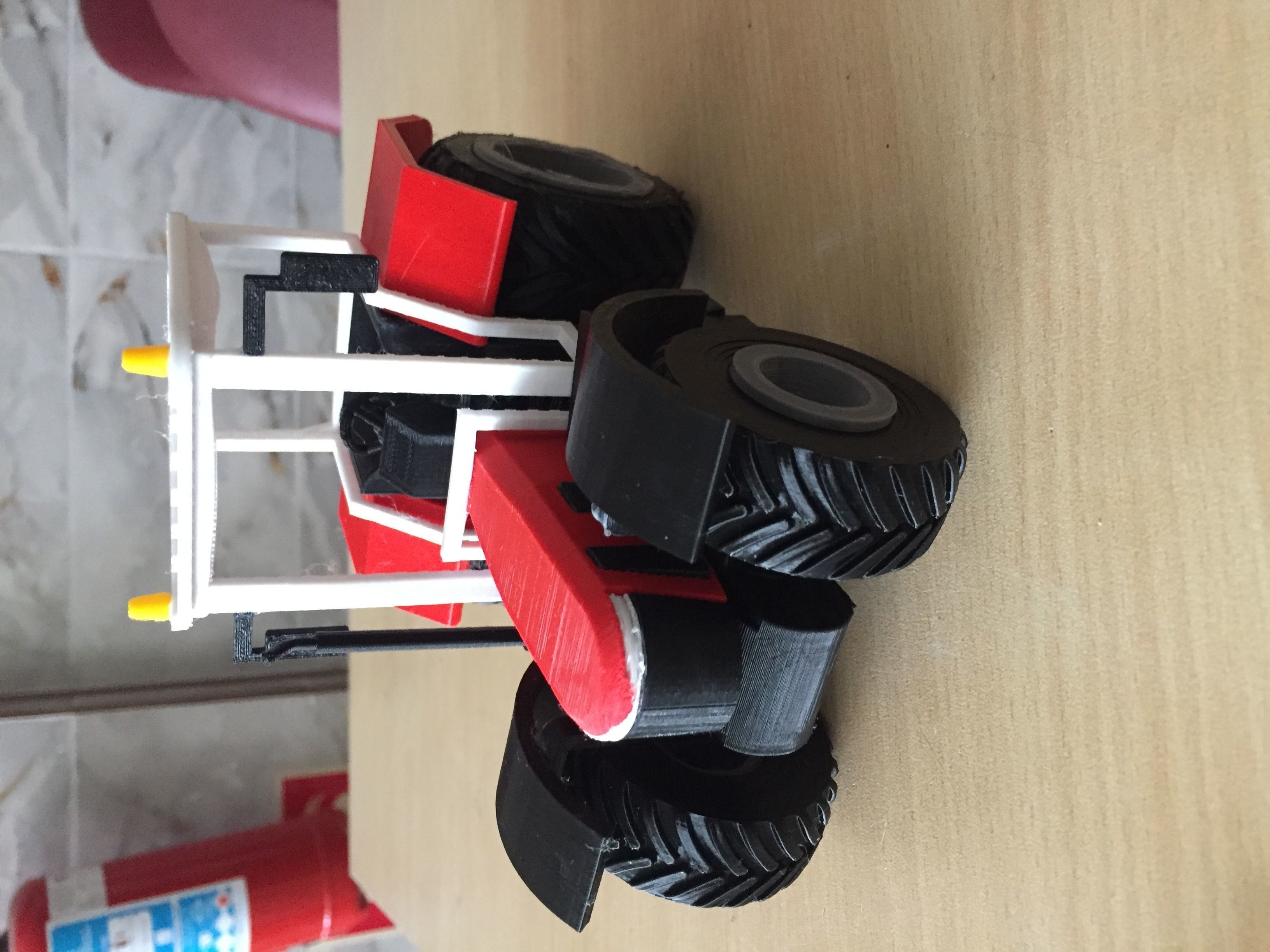 Tractor Massey 3D print model_5