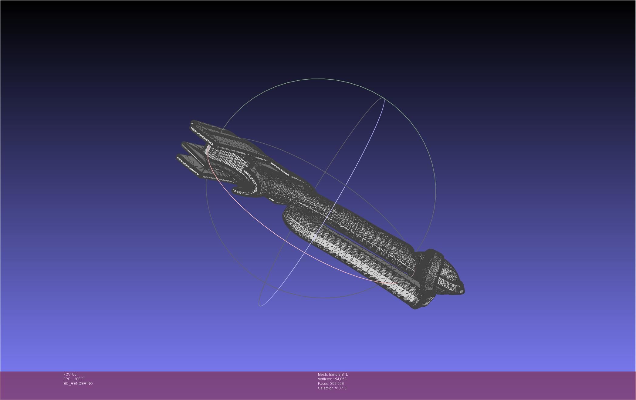 Re-Creators Selesia Upitiria Sword Handle And Assembly 3D print model_47