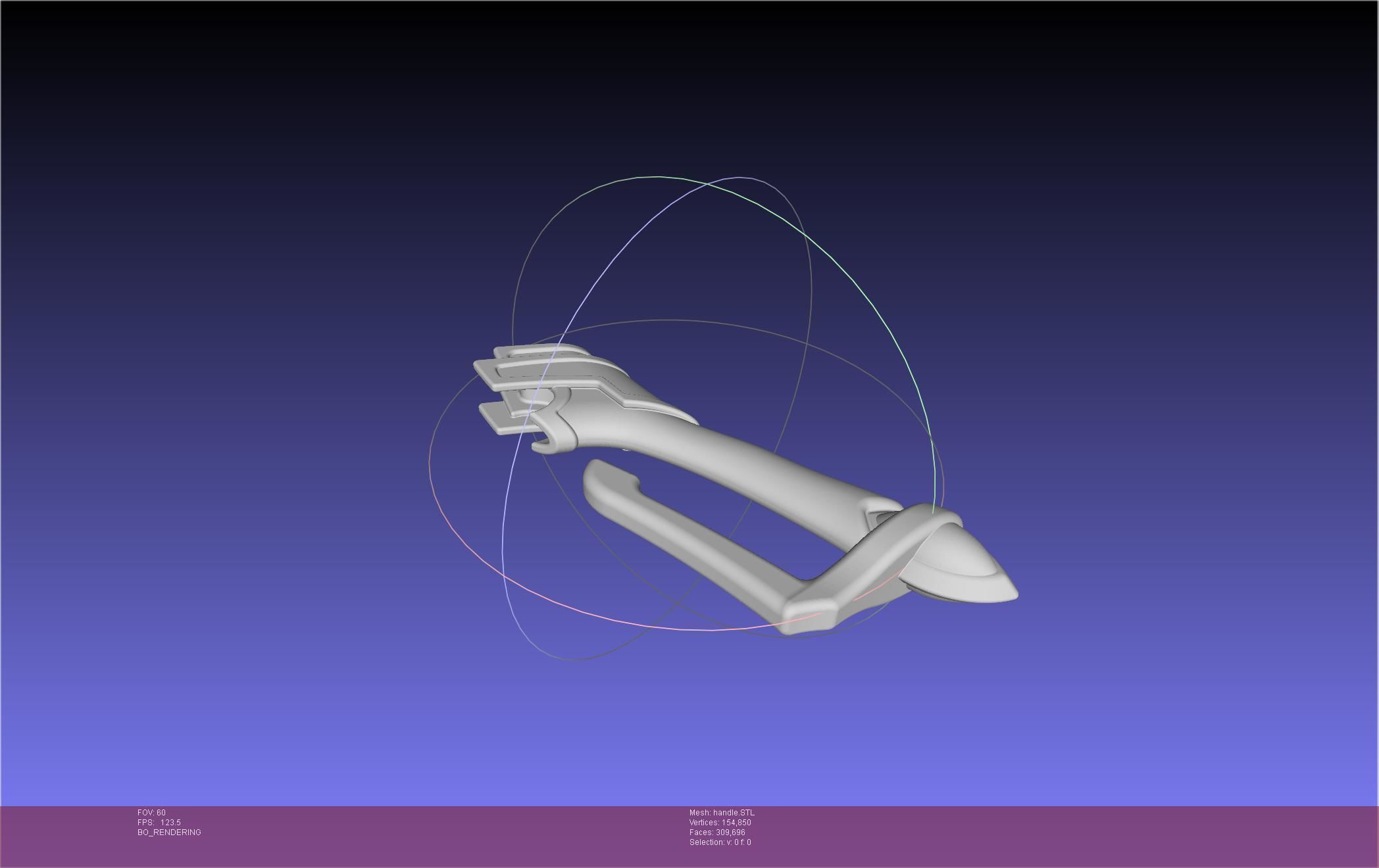 Re-Creators Selesia Upitiria Sword Handle And Assembly 3D print model_31