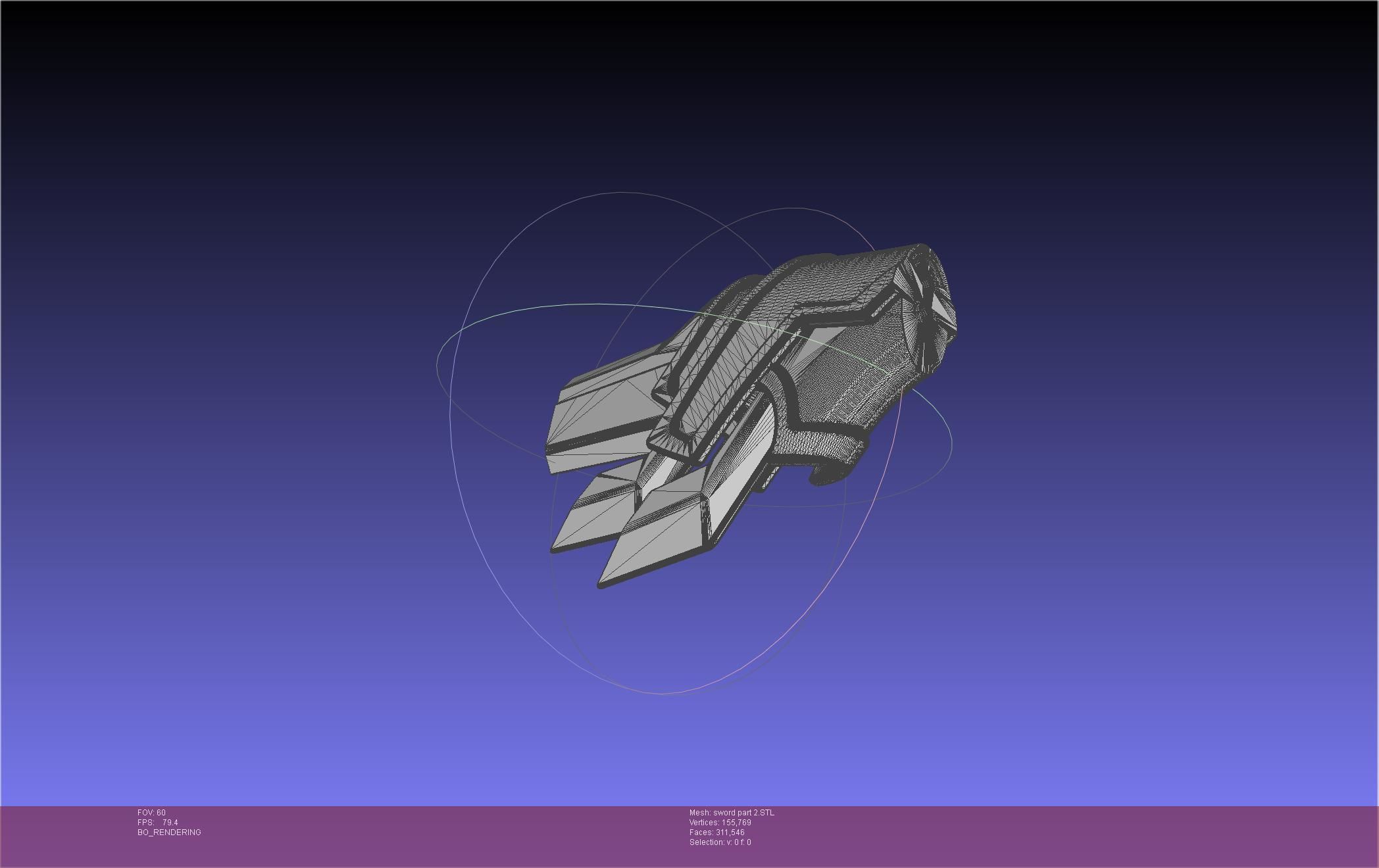 Re-Creators Selesia Upitiria Sword Handle And Assembly 3D print model_61