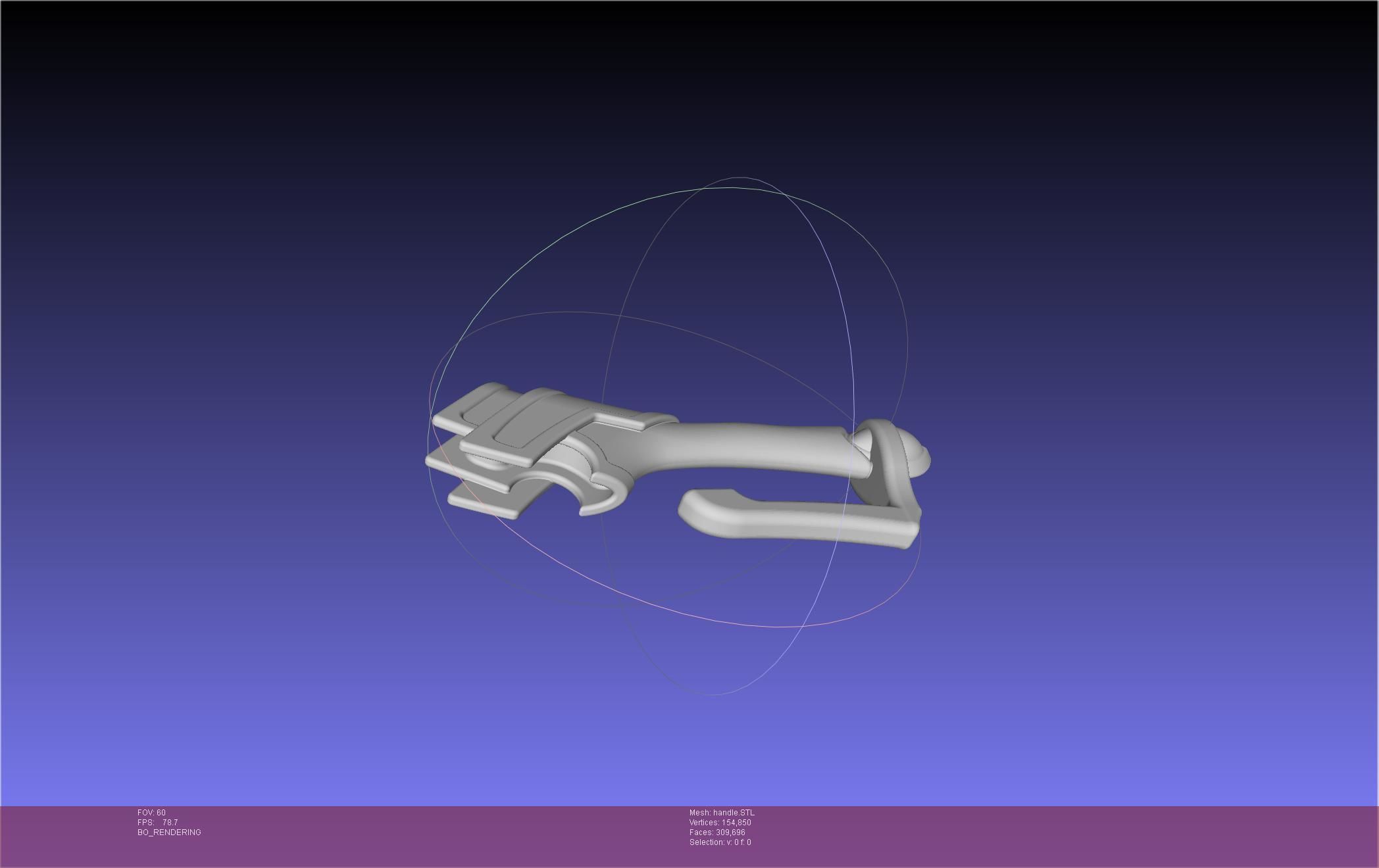 Re-Creators Selesia Upitiria Sword Handle And Assembly 3D print model_29