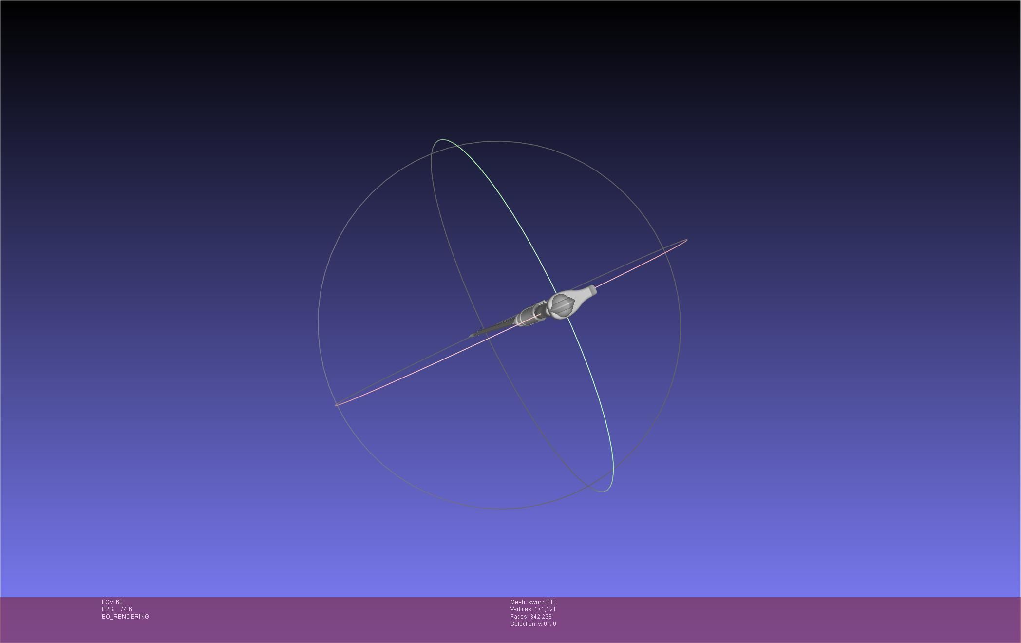 Re-Creators Selesia Upitiria Sword Handle And Assembly 3D print model_14