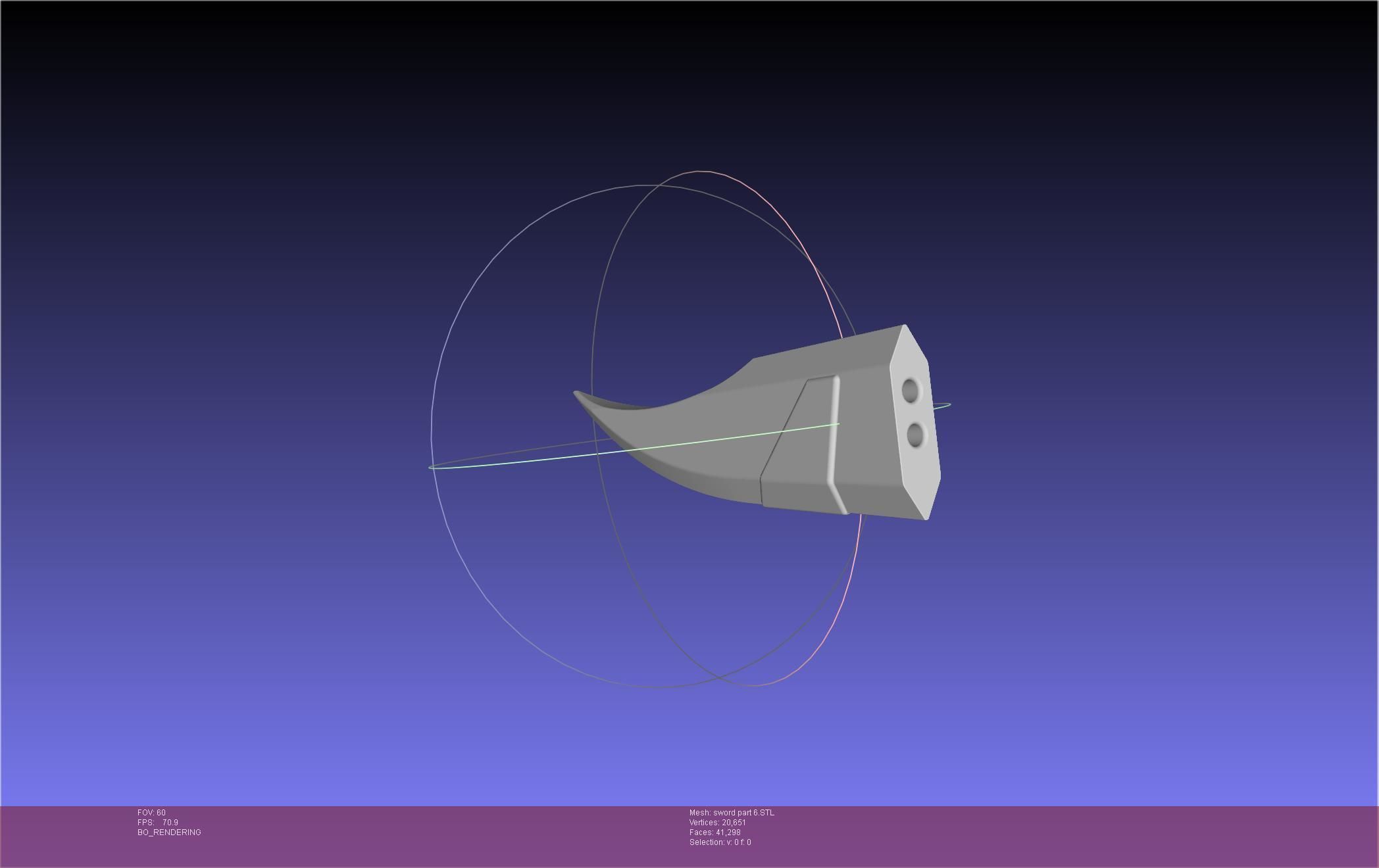 Re-Creators Selesia Upitiria Sword Handle And Assembly 3D print model_85