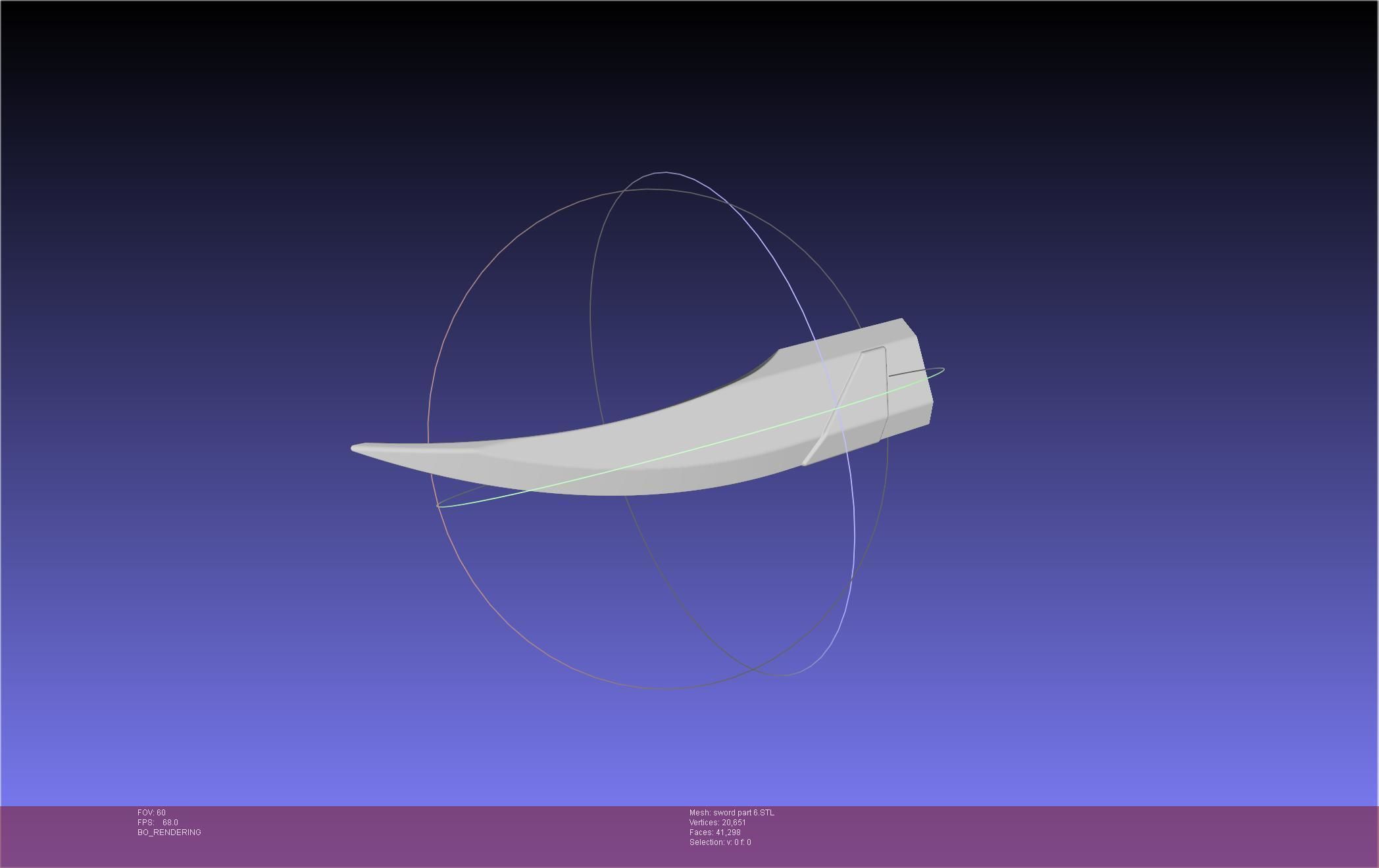Re-Creators Selesia Upitiria Sword Handle And Assembly 3D print model_87