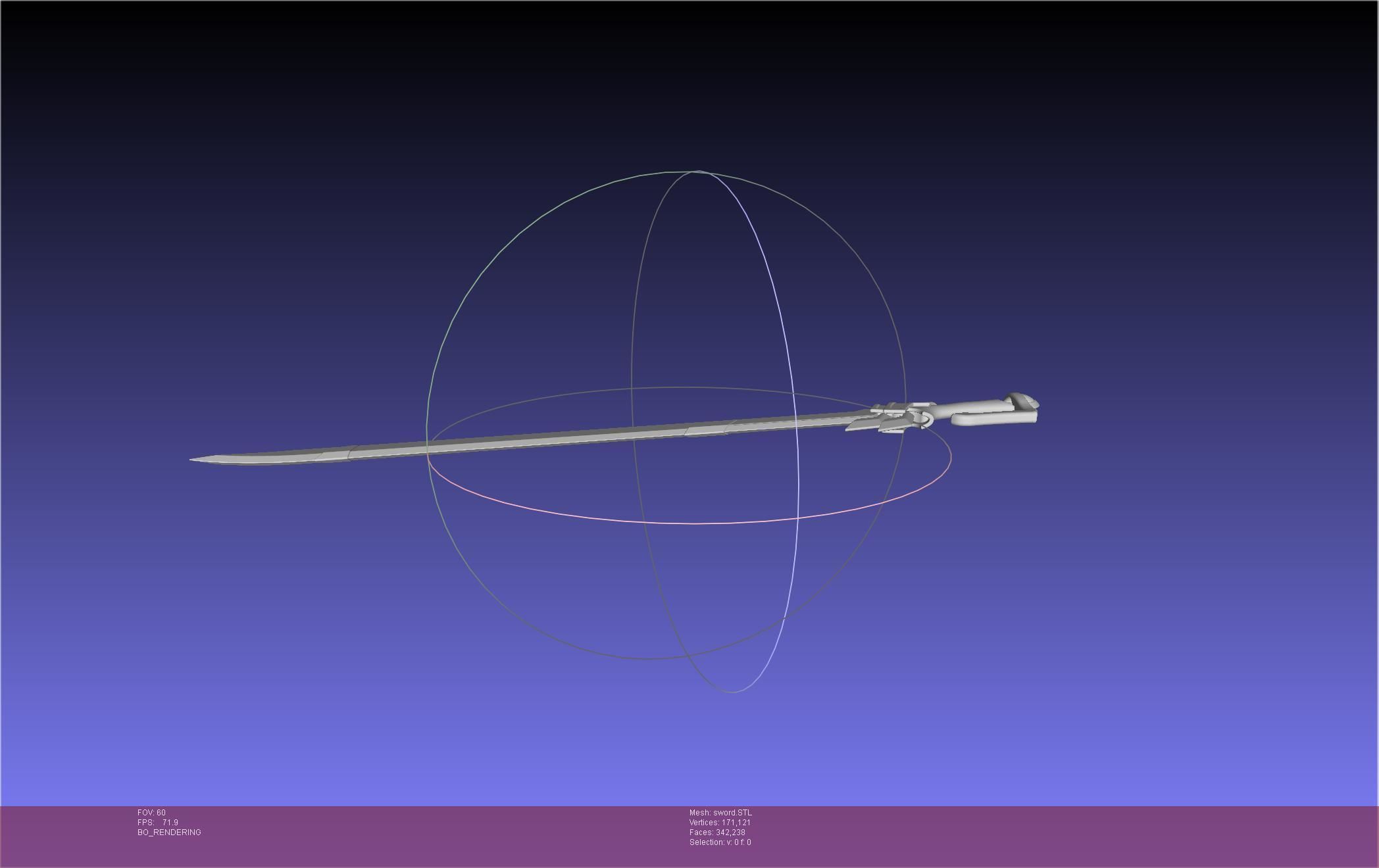 Re-Creators Selesia Upitiria Sword Handle And Assembly 3D print model_18