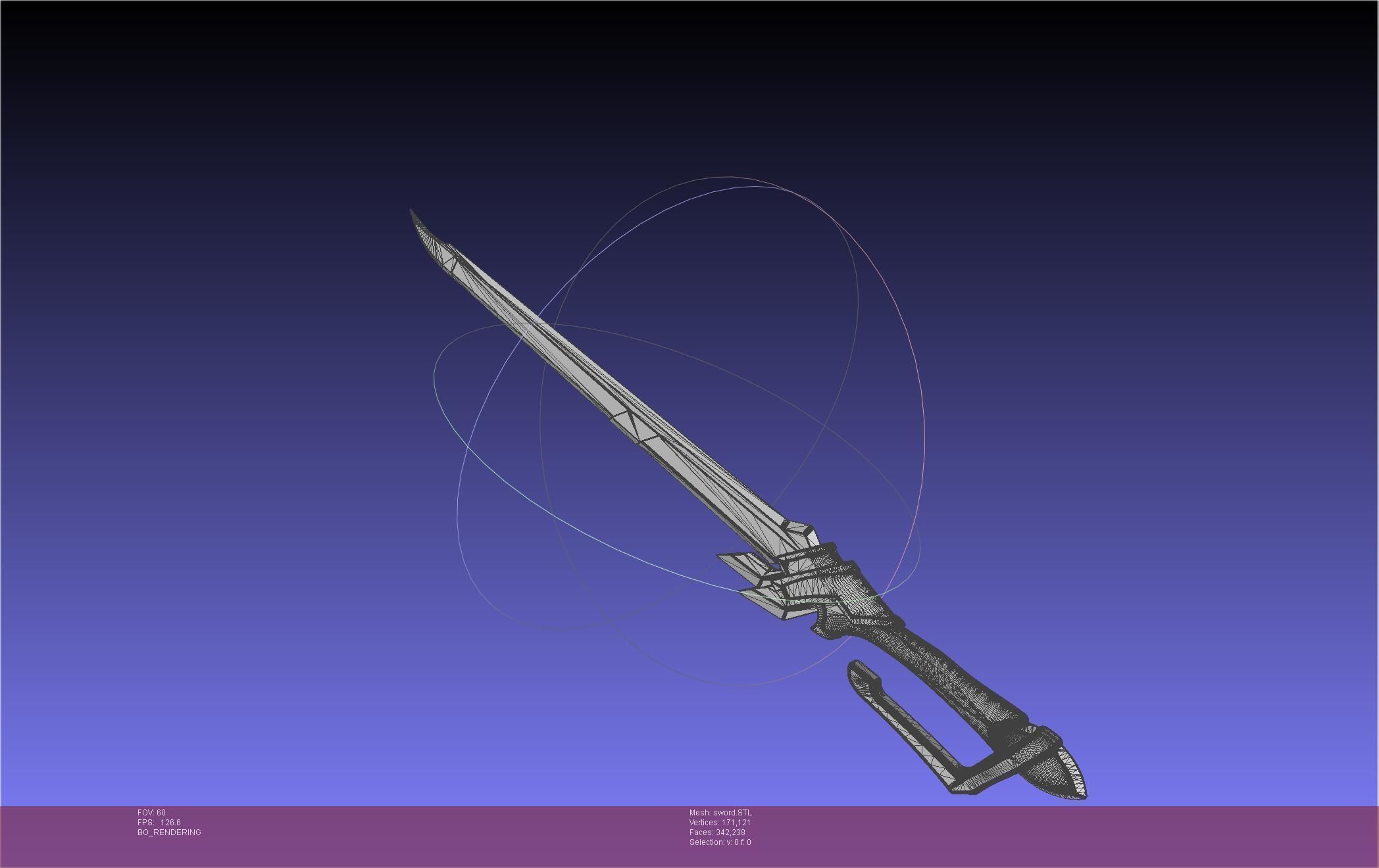 Re-Creators Selesia Upitiria Sword Handle And Assembly 3D print model_25