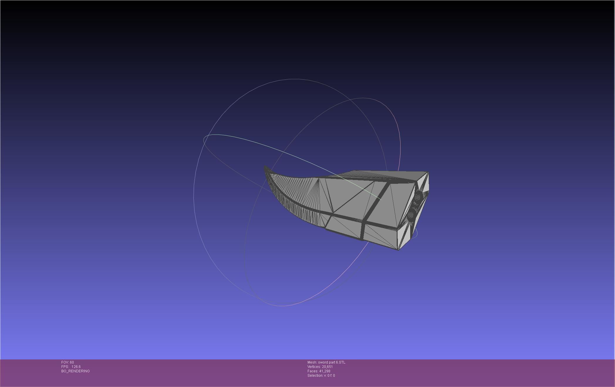 Re-Creators Selesia Upitiria Sword Handle And Assembly 3D print model_91