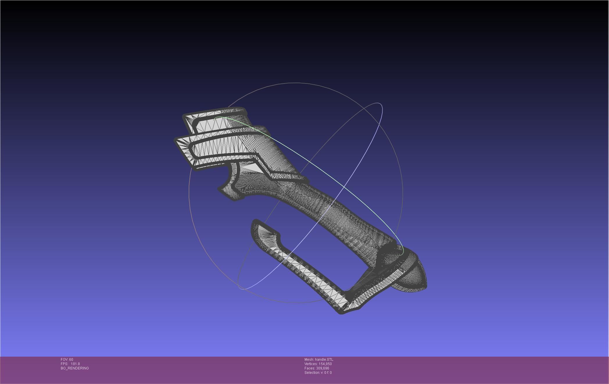 Re-Creators Selesia Upitiria Sword Handle And Assembly 3D print model_46