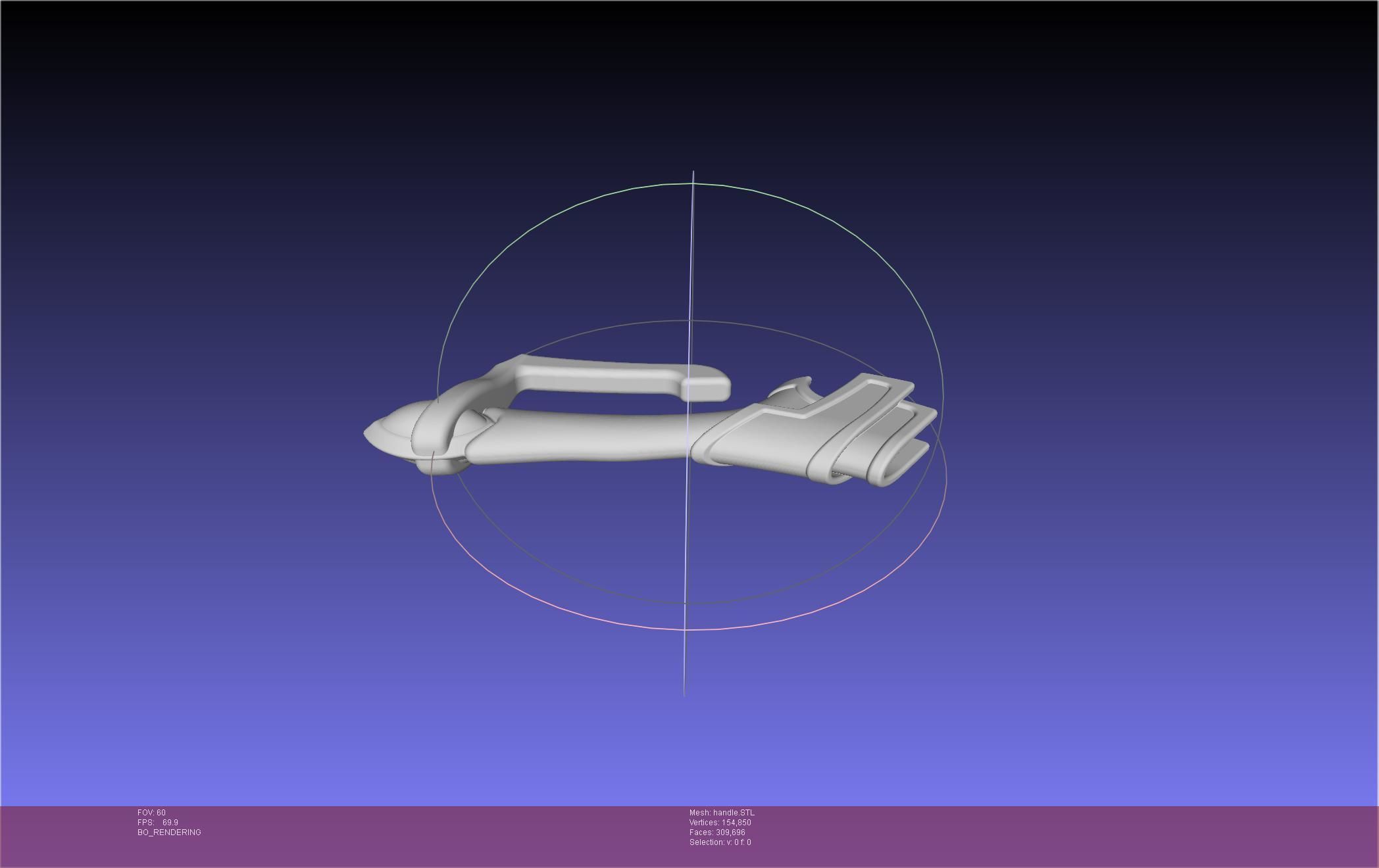 Re-Creators Selesia Upitiria Sword Handle And Assembly 3D print model_35