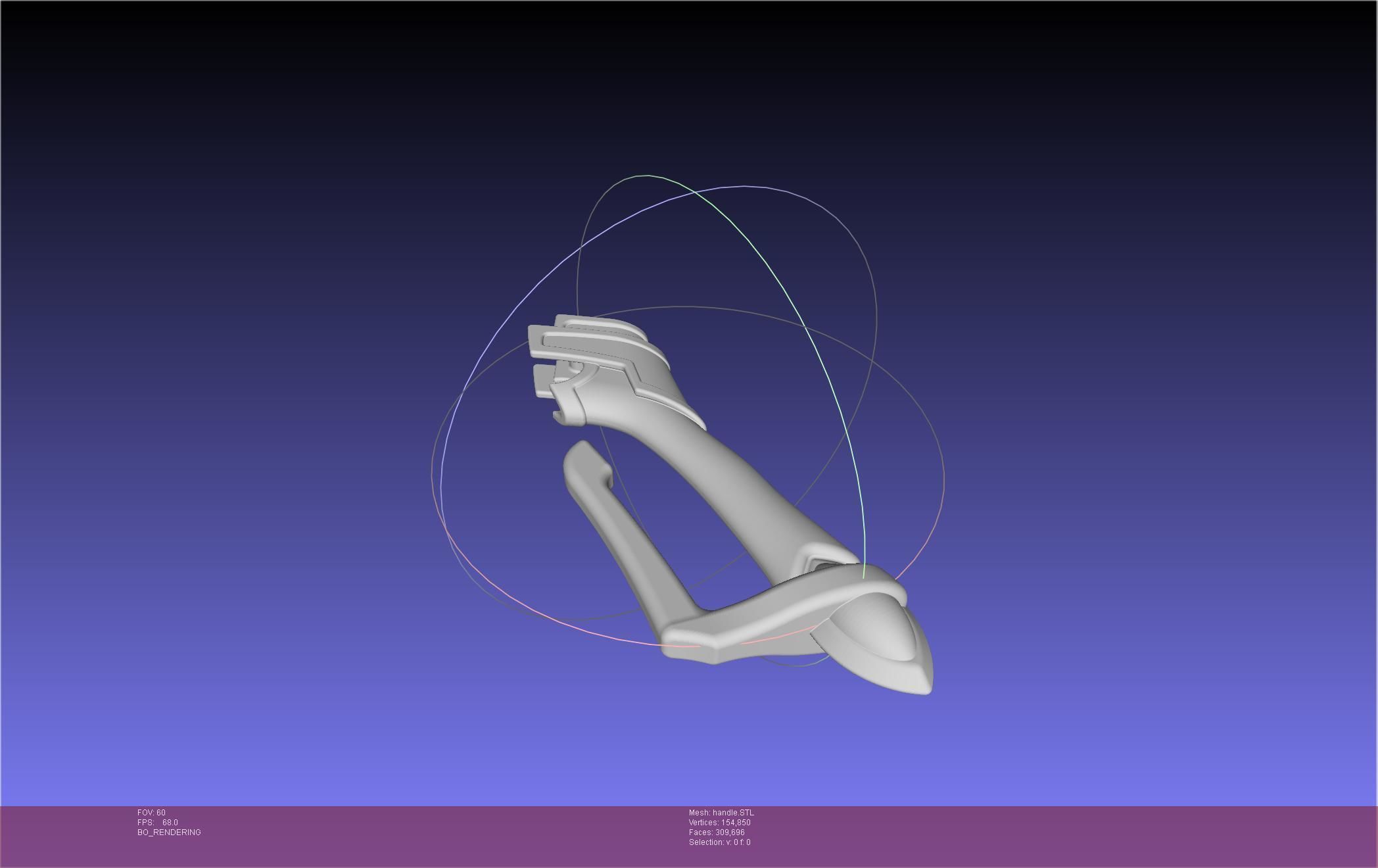 Re-Creators Selesia Upitiria Sword Handle And Assembly 3D print model_32