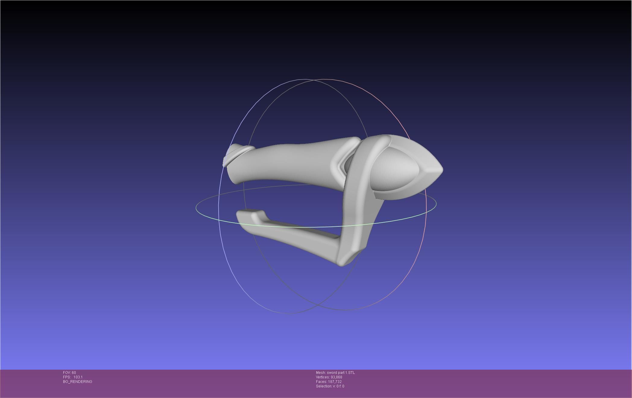 Re-Creators Selesia Upitiria Sword Handle And Assembly 3D print model_52