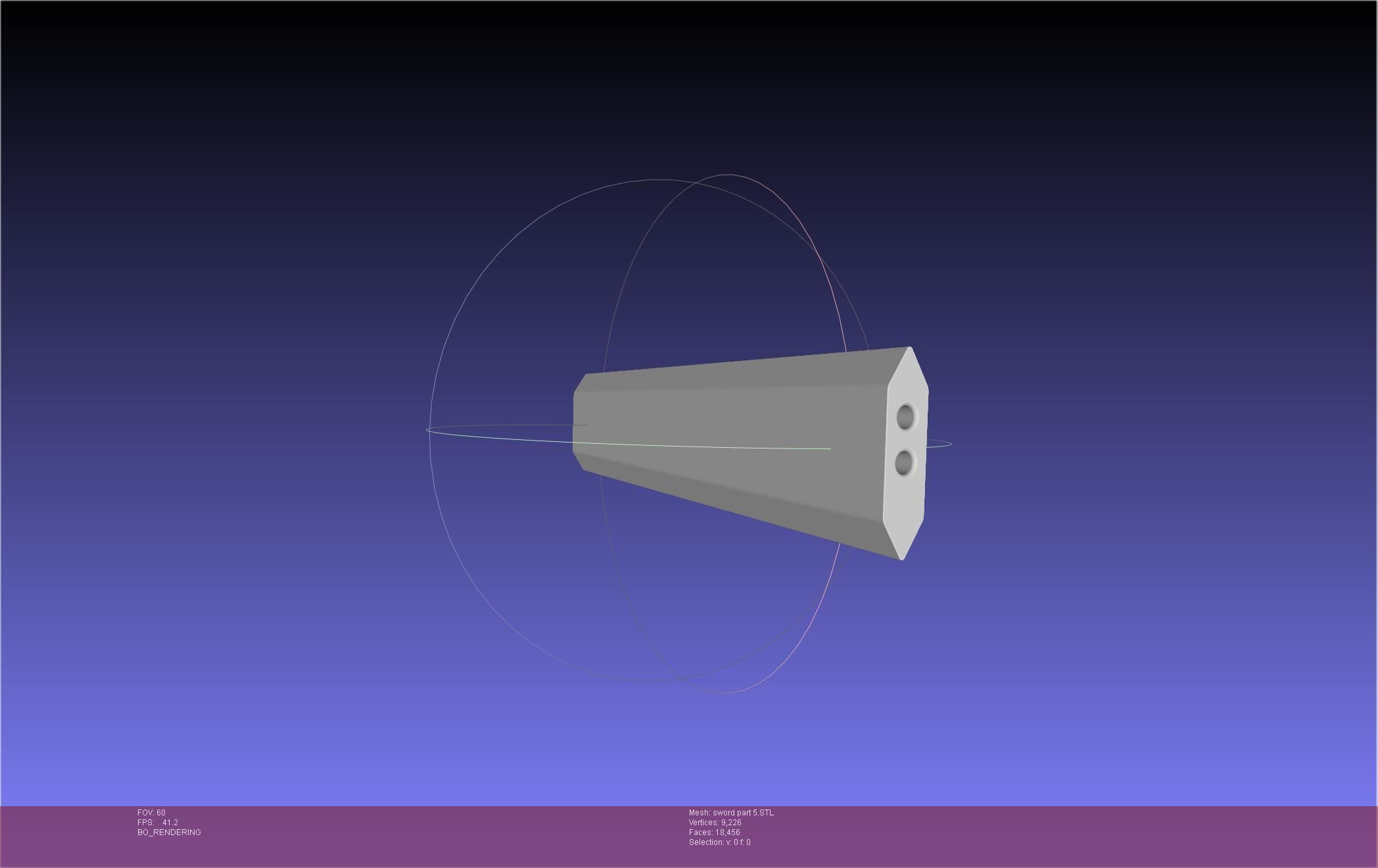 Re-Creators Selesia Upitiria Sword Handle And Assembly 3D print model_82