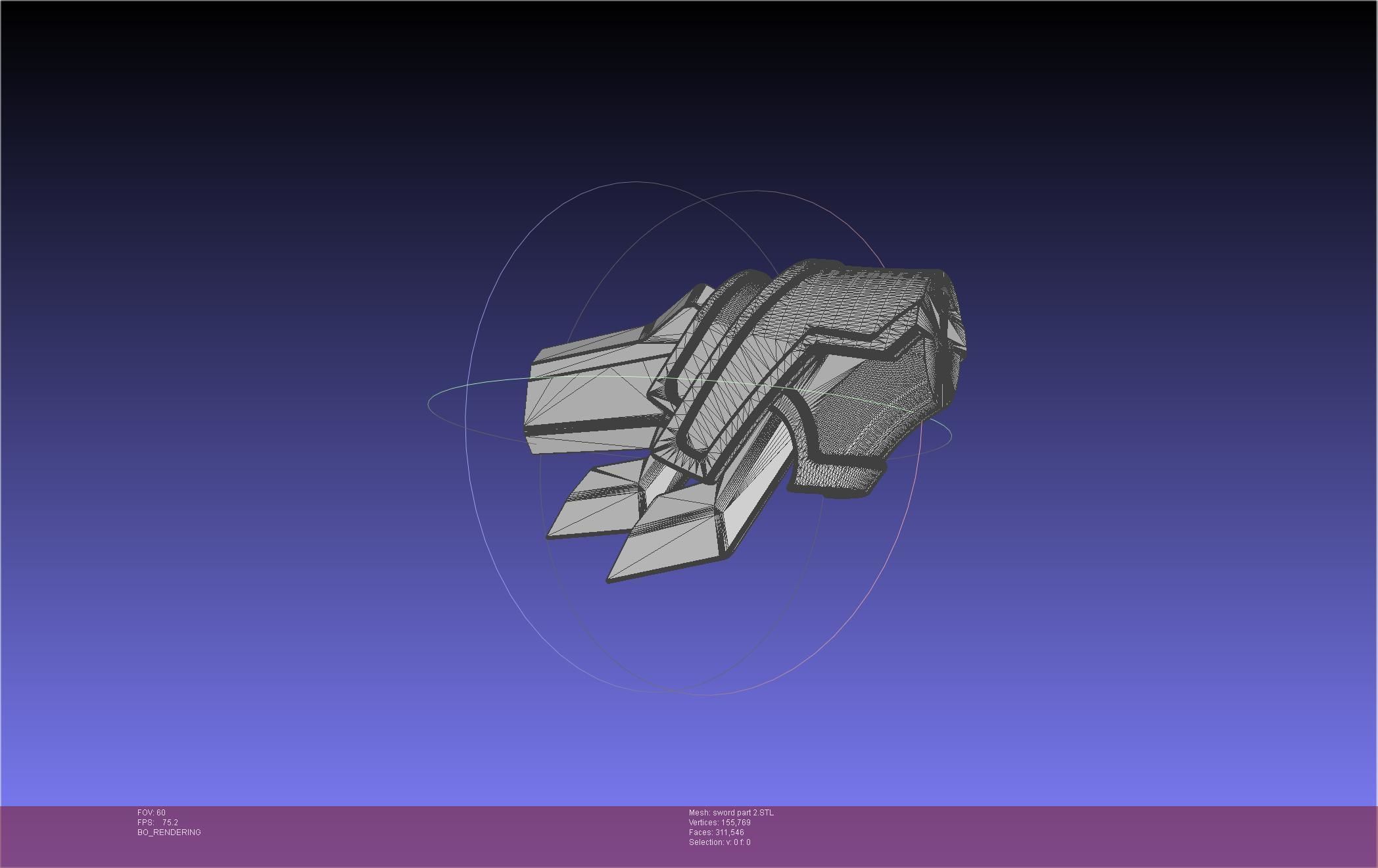 Re-Creators Selesia Upitiria Sword Handle And Assembly 3D print model_62