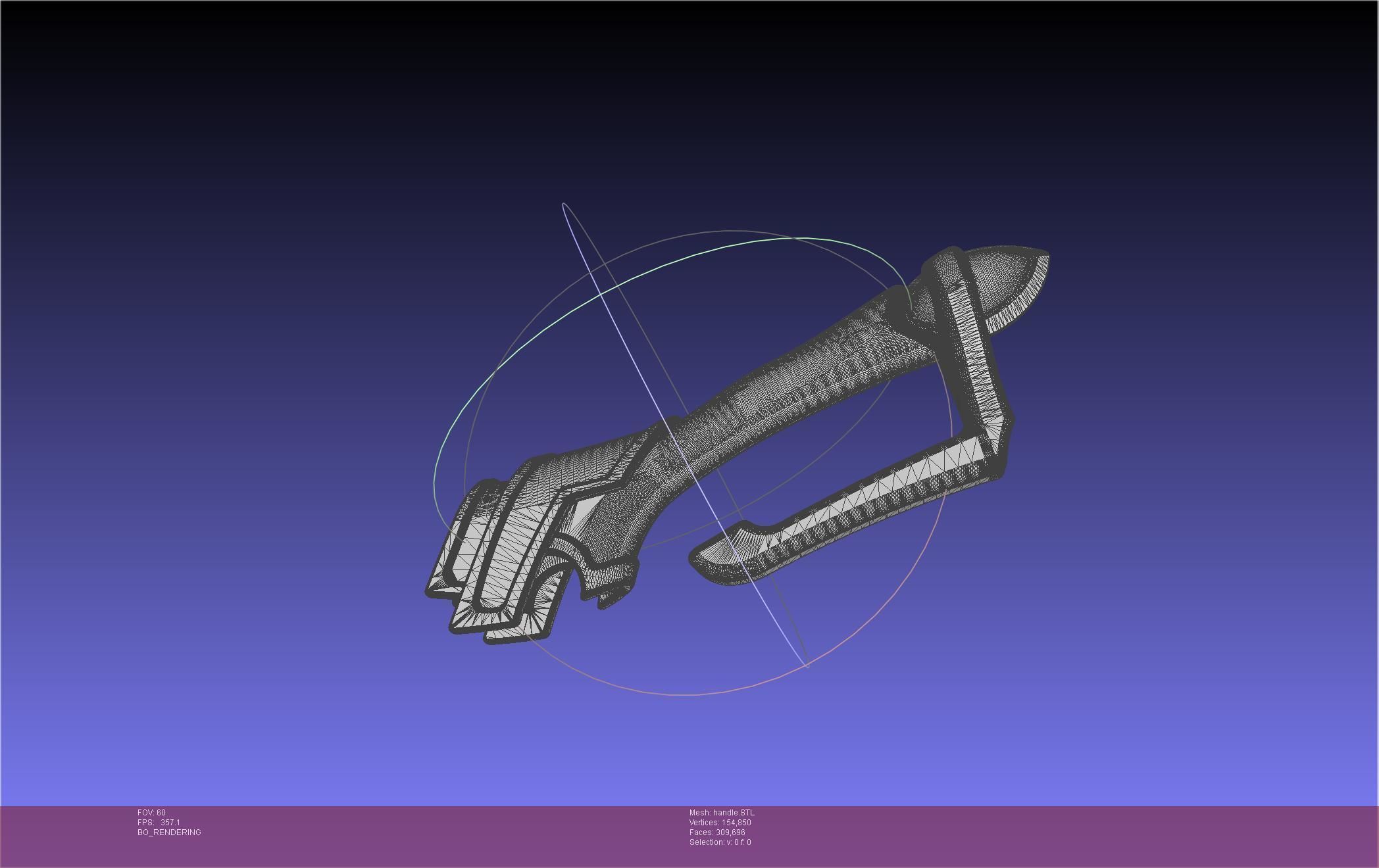 Re-Creators Selesia Upitiria Sword Handle And Assembly 3D print model_49