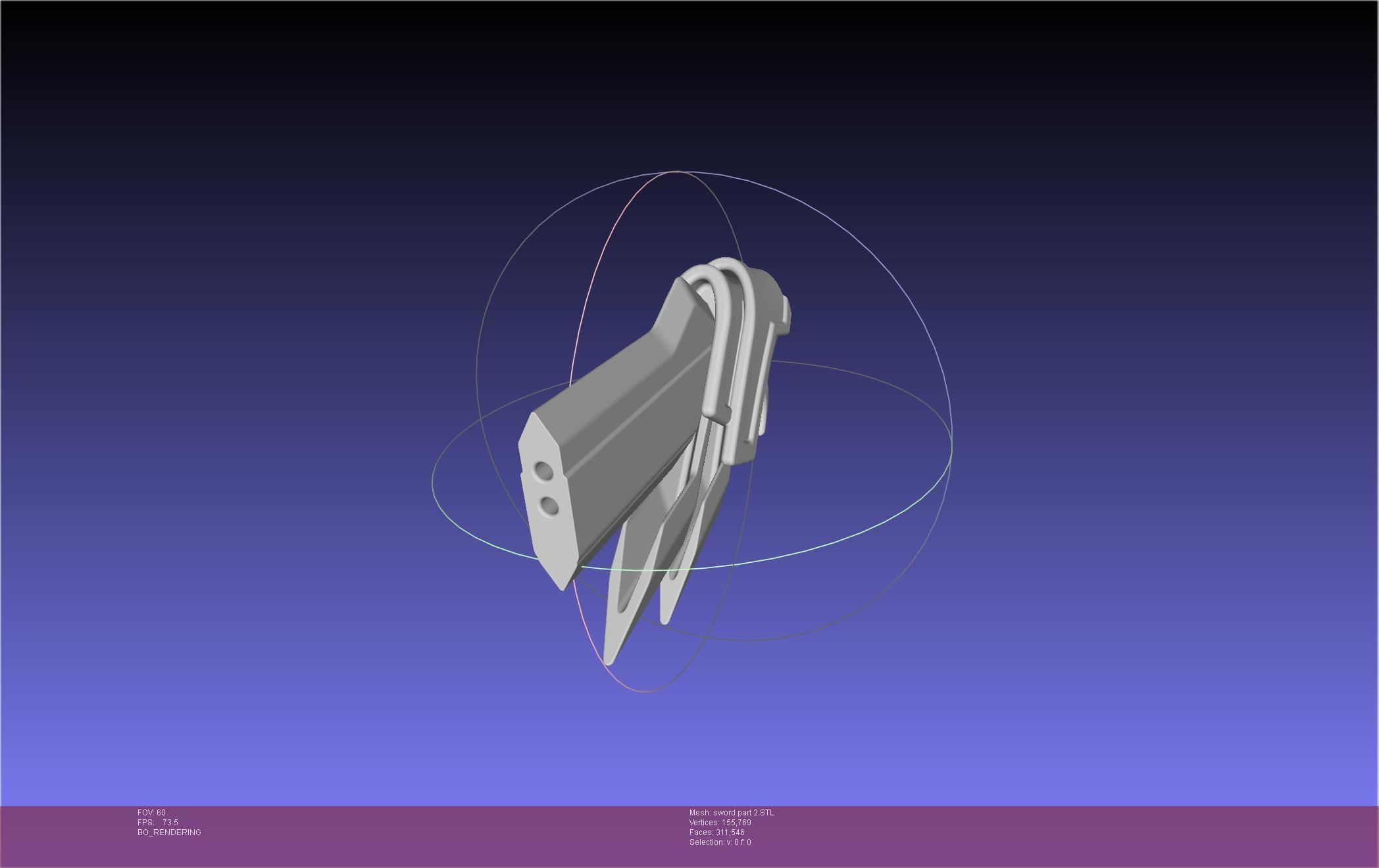 Re-Creators Selesia Upitiria Sword Handle And Assembly 3D print model_59