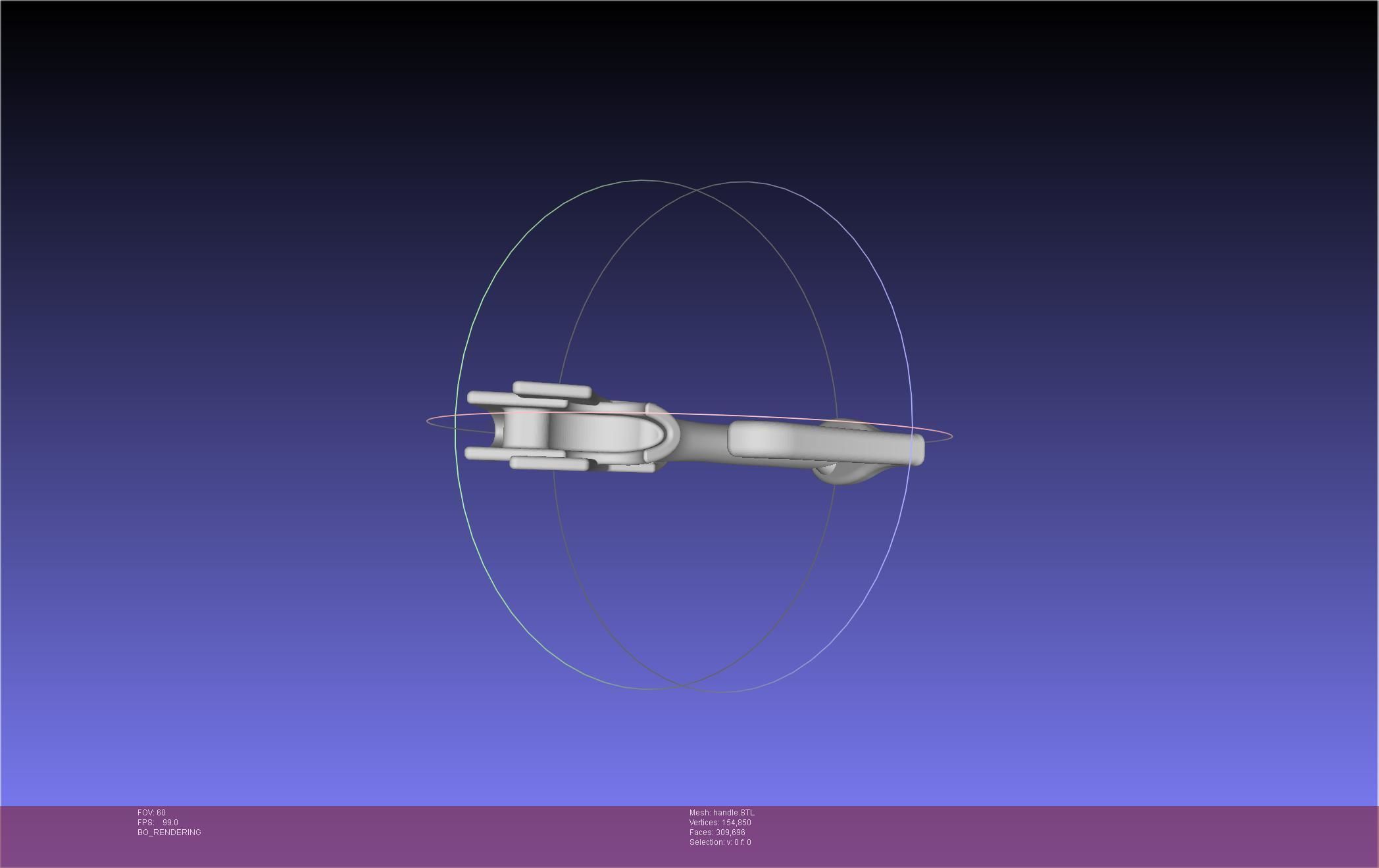 Re-Creators Selesia Upitiria Sword Handle And Assembly 3D print model_41