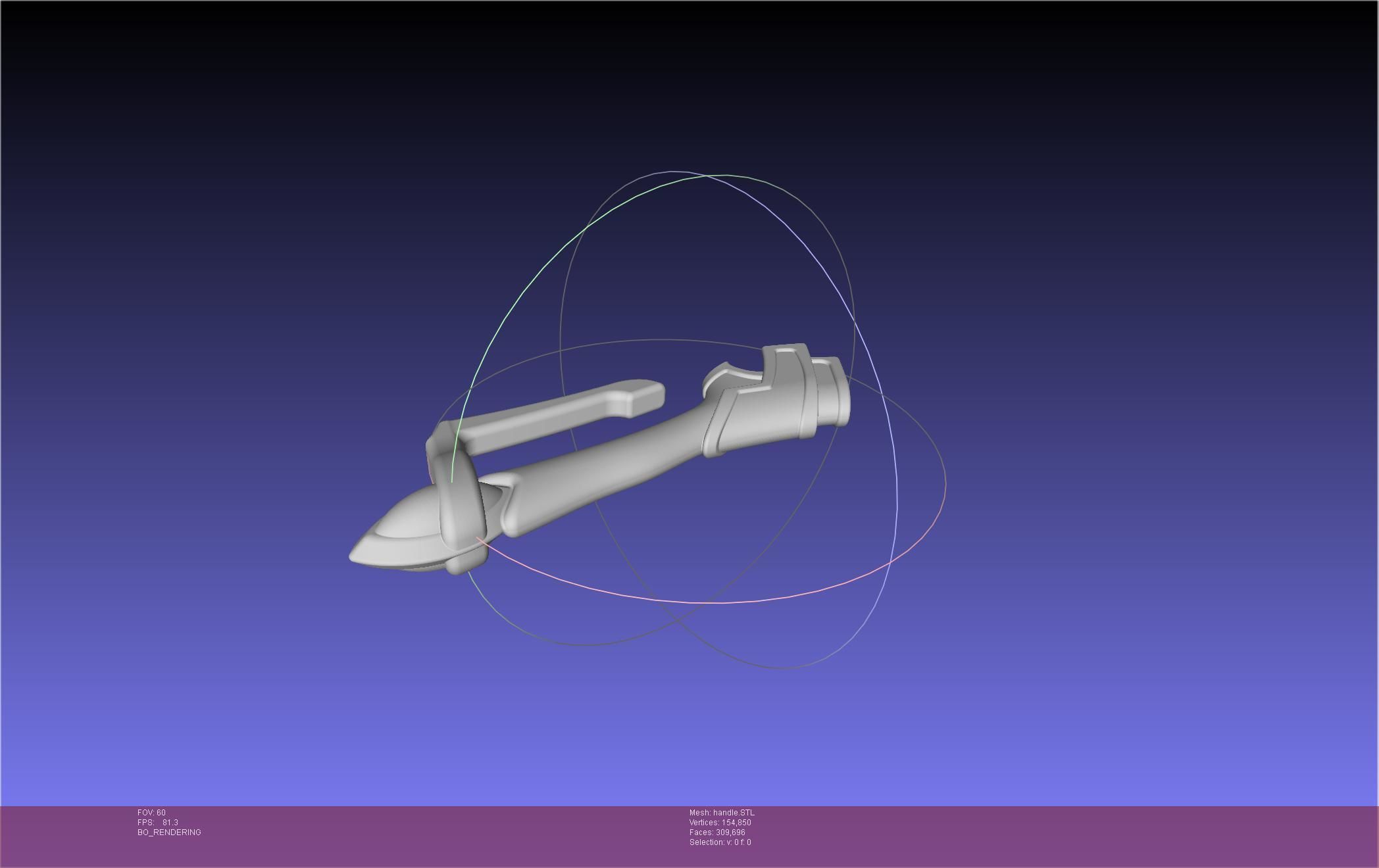 Re-Creators Selesia Upitiria Sword Handle And Assembly 3D print model_34