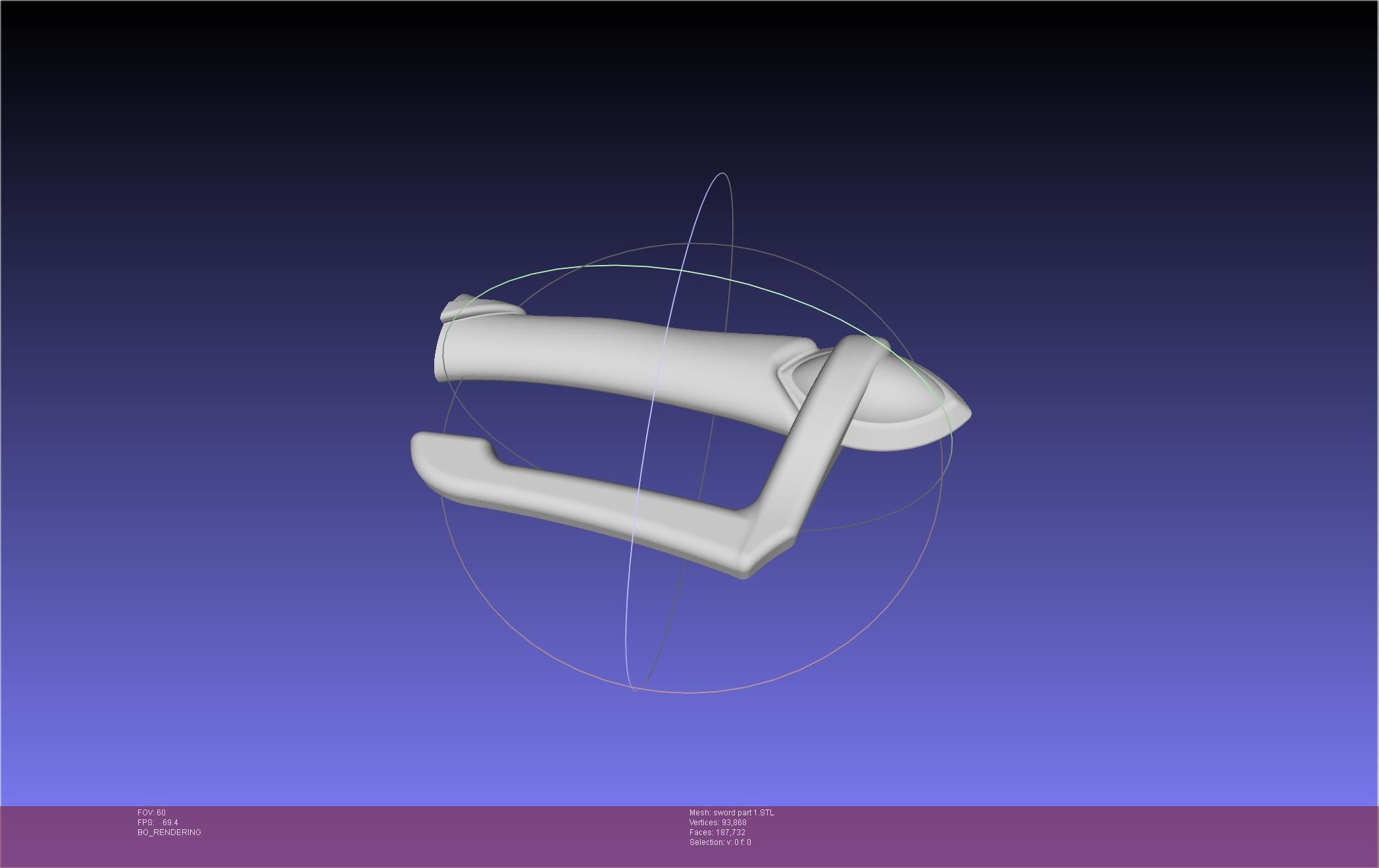 Re-Creators Selesia Upitiria Sword Handle And Assembly 3D print model_53