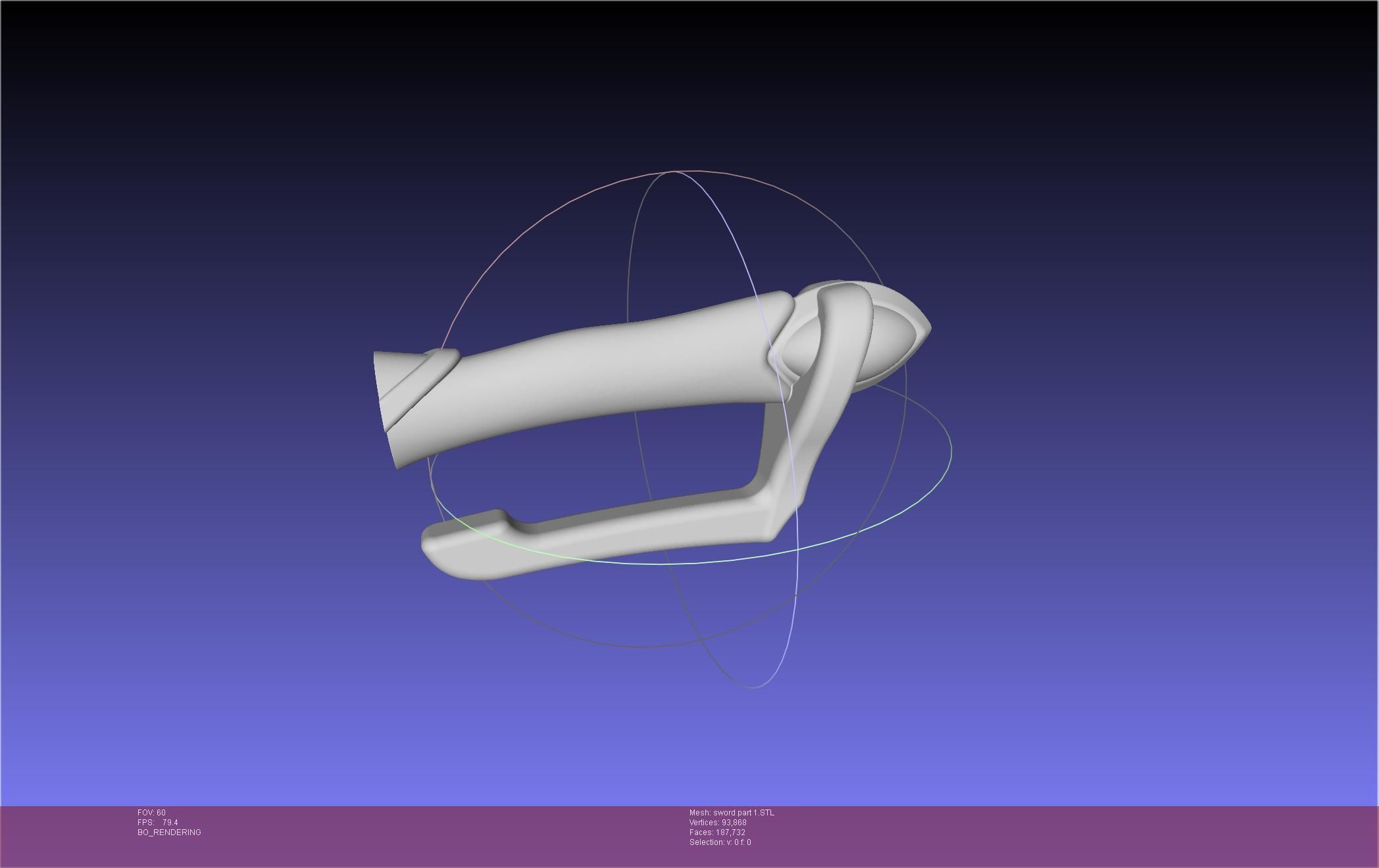 Re-Creators Selesia Upitiria Sword Handle And Assembly 3D print model_51