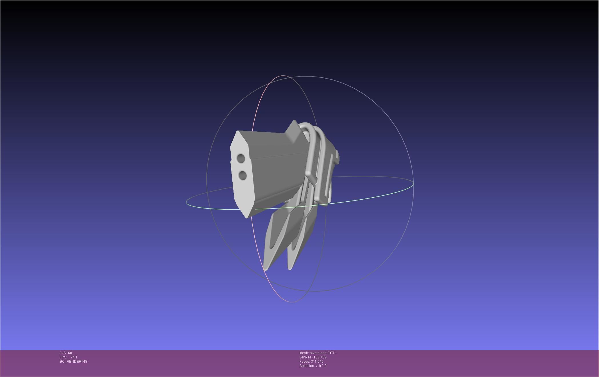 Re-Creators Selesia Upitiria Sword Handle And Assembly 3D print model_57