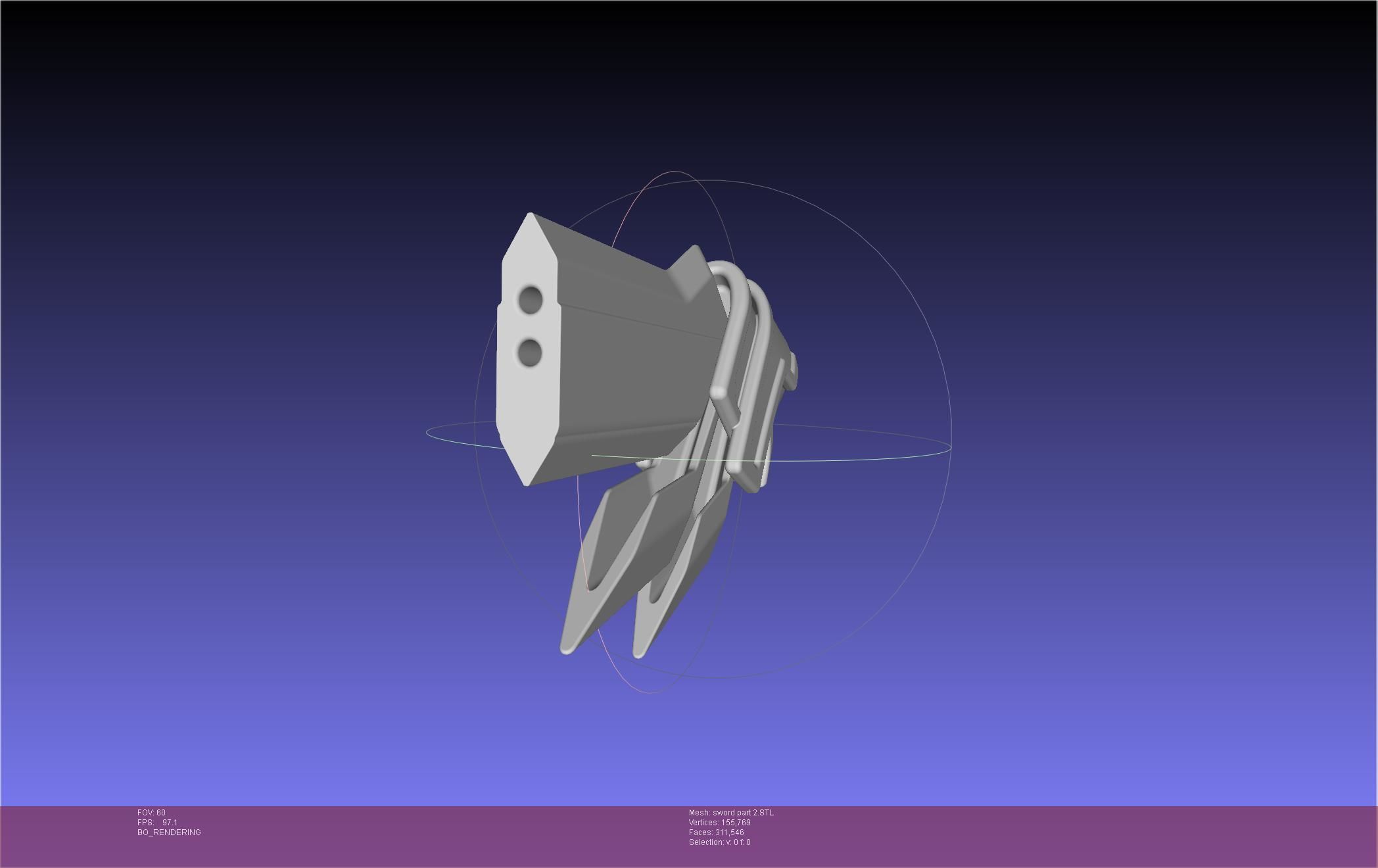 Re-Creators Selesia Upitiria Sword Handle And Assembly 3D print model_66