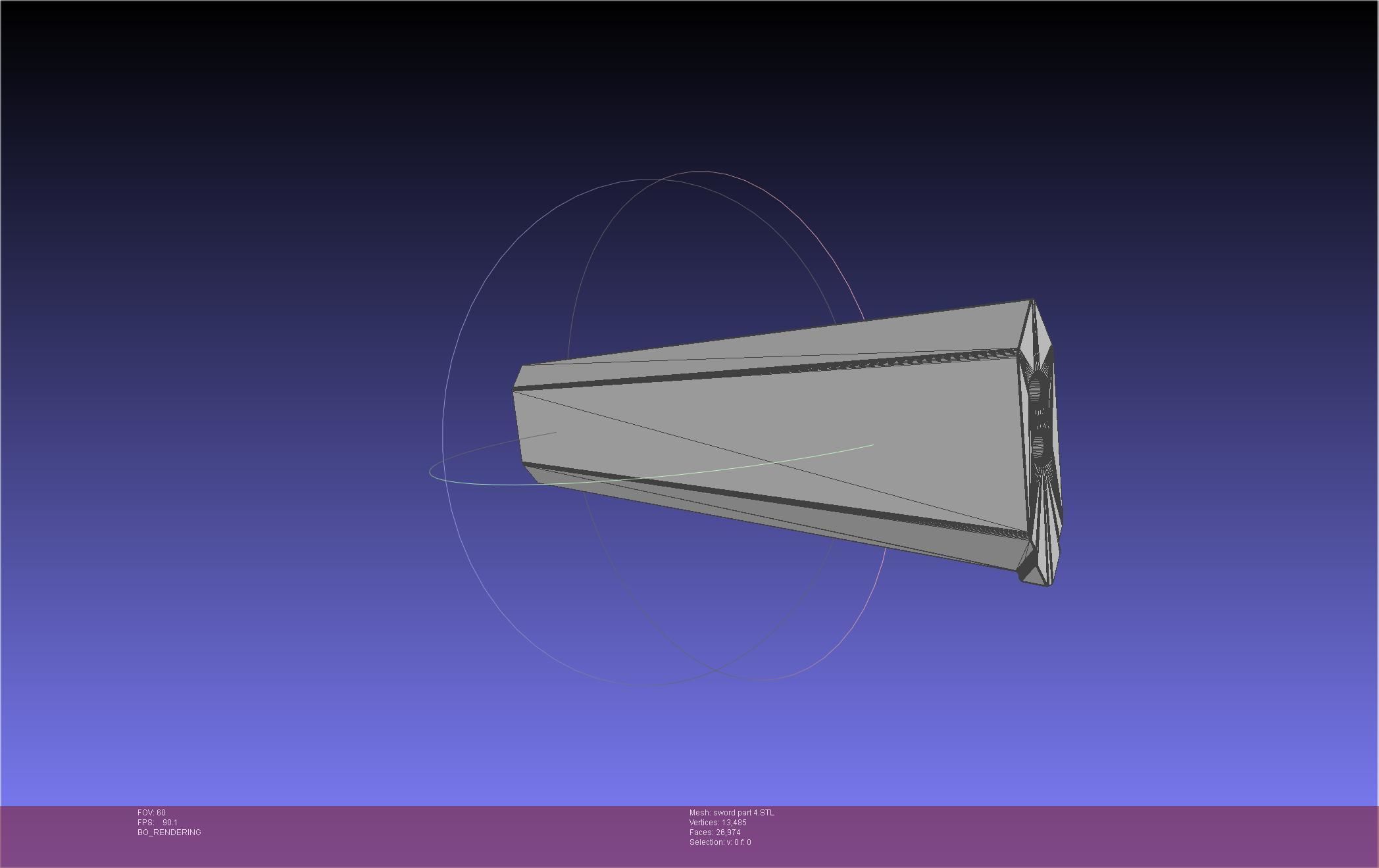 Re-Creators Selesia Upitiria Sword Handle And Assembly 3D print model_75