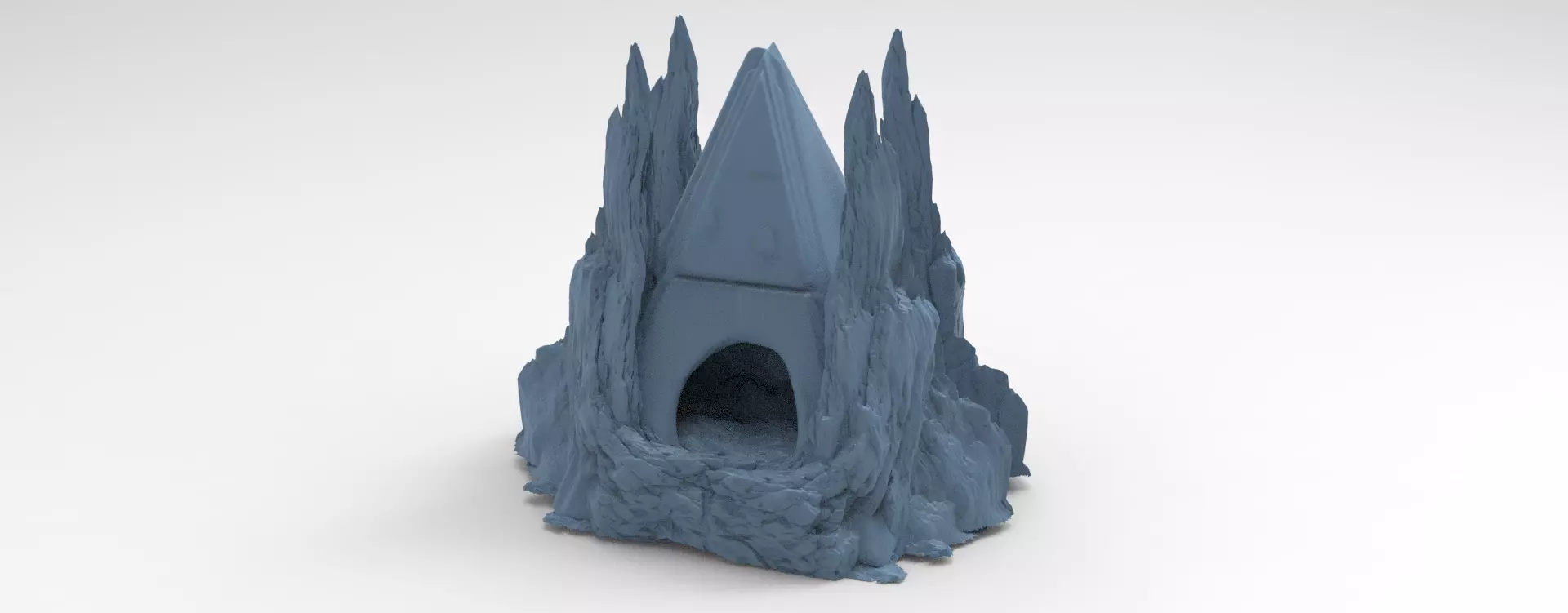 Tutankhamun sand rocks 3D model_0