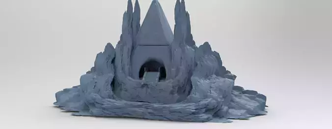 Tutankhamun pharaoh cliffs 