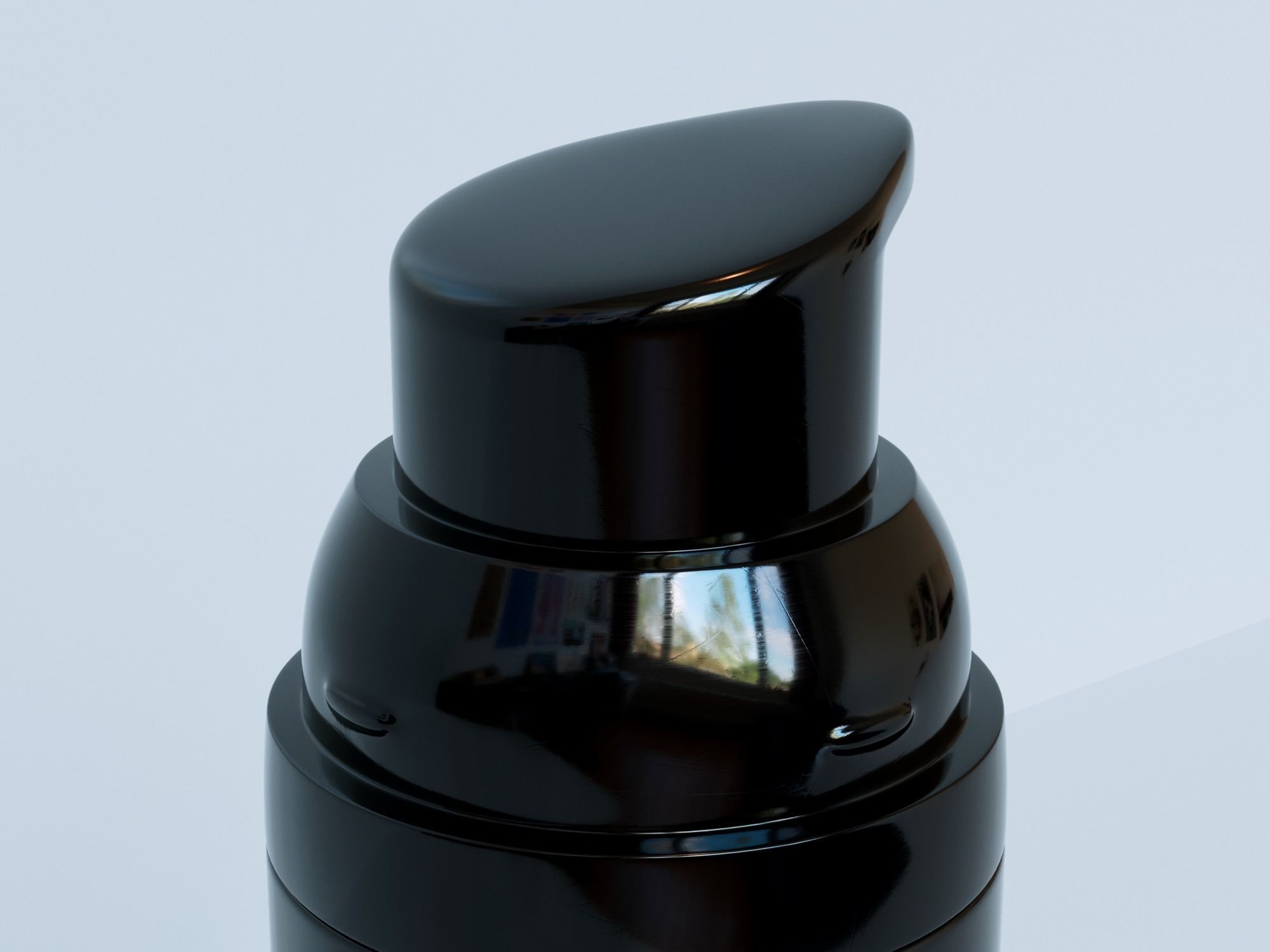 Purifying Foaming Facial Cleanser Low-poly 3D model_12