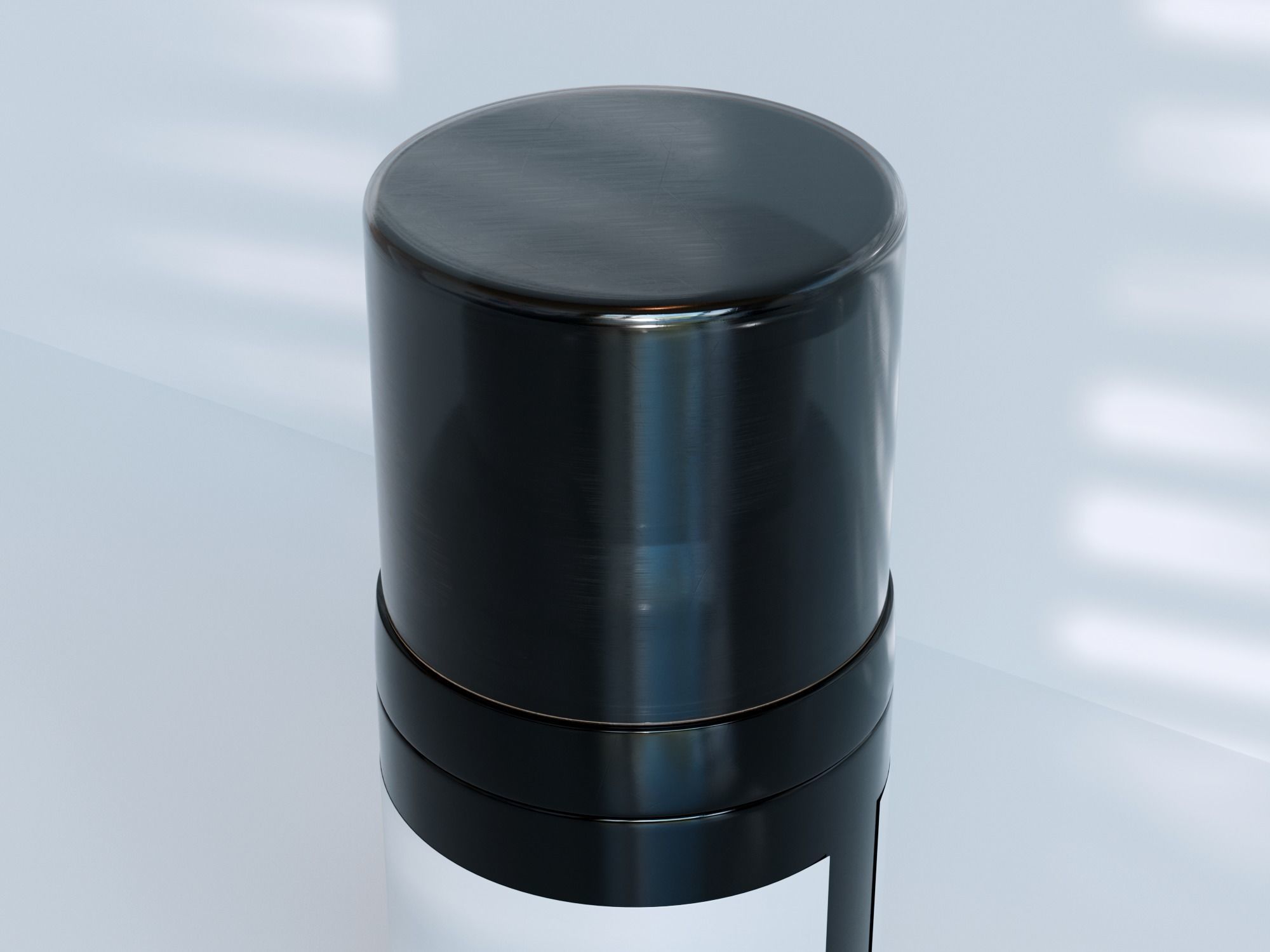 Purifying Foaming Facial Cleanser Low-poly 3D model_5