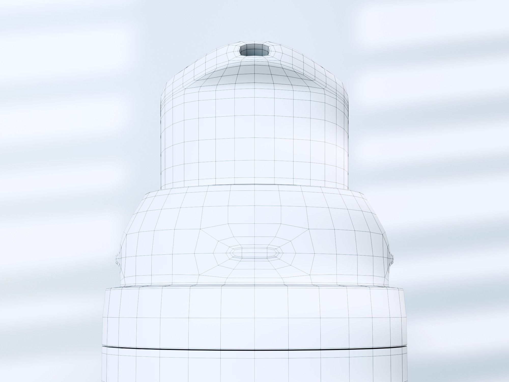 Purifying Foaming Facial Cleanser Low-poly 3D model_14