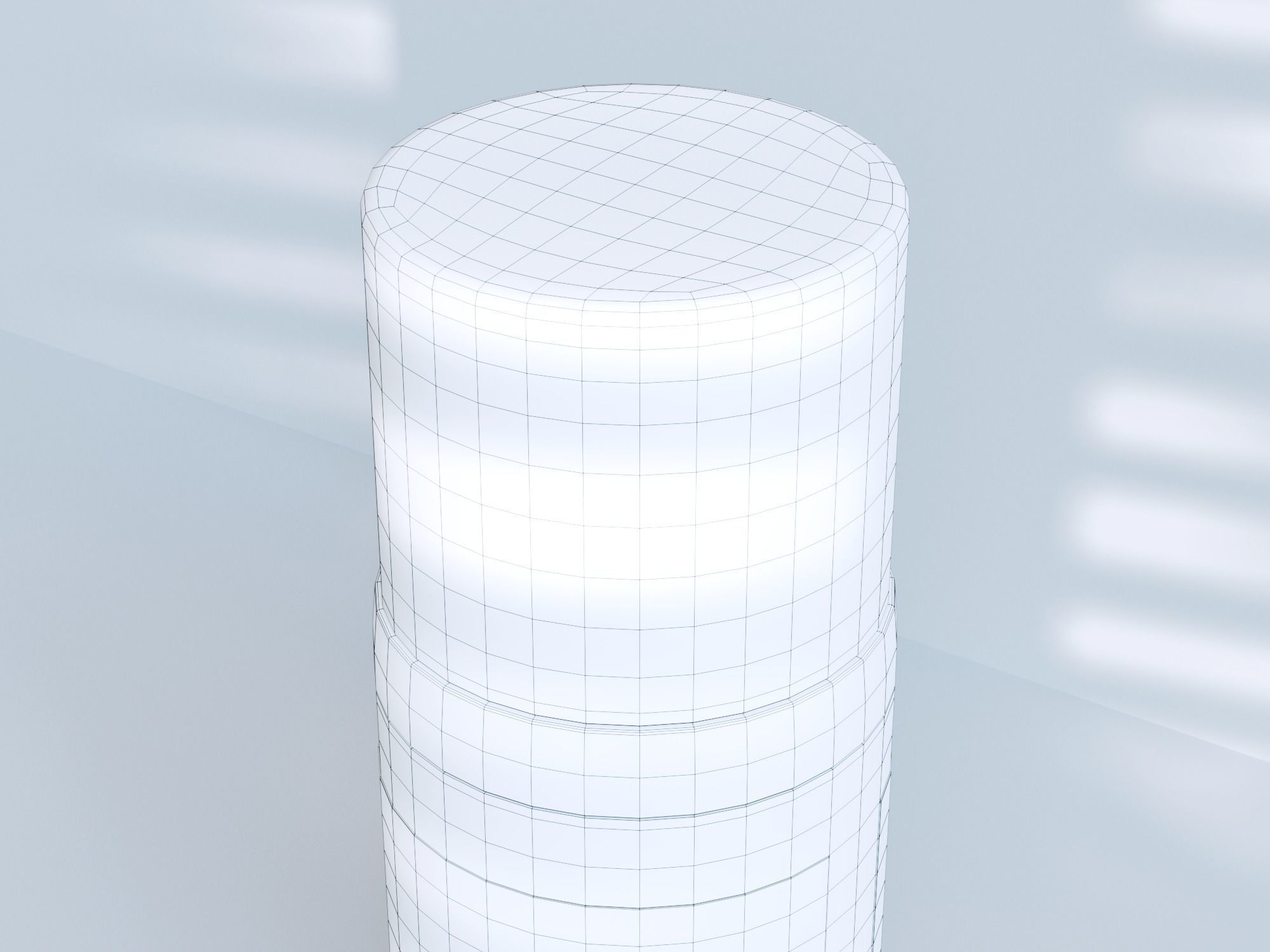 Purifying Foaming Facial Cleanser Low-poly 3D model_7