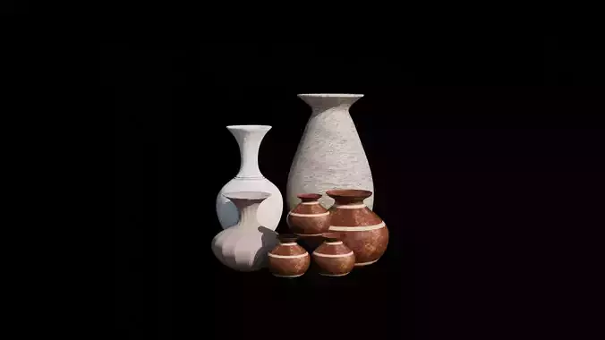 african traditional pots