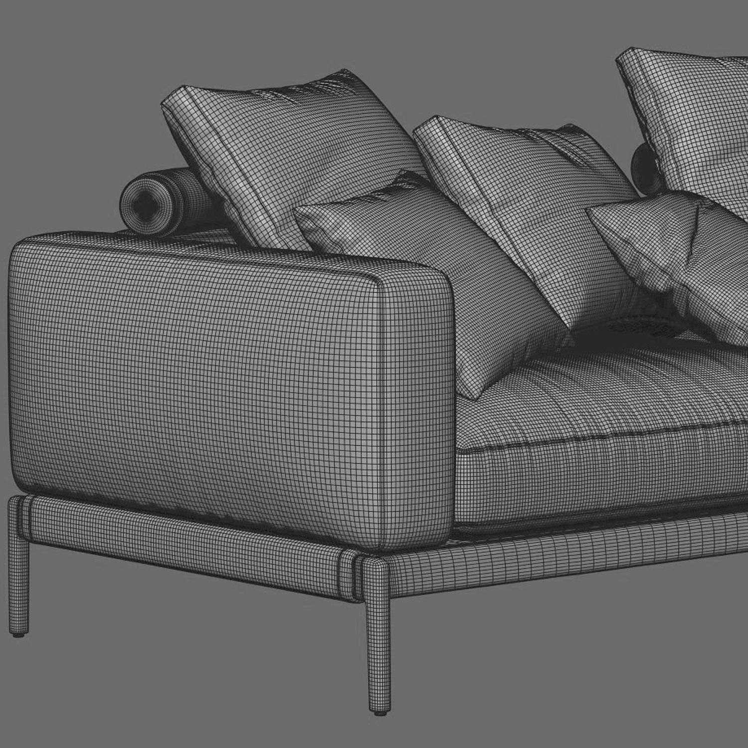 Flexform Romeo Composition 02 3D model_3