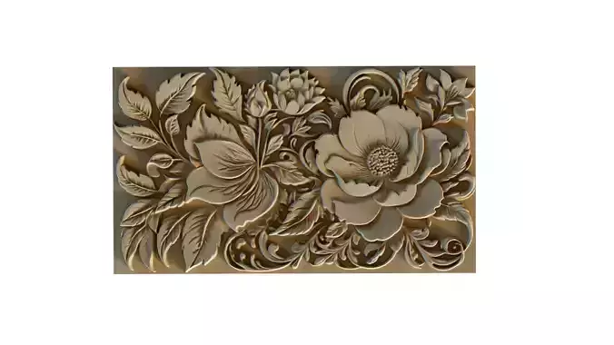 mural decor set wall panel 17