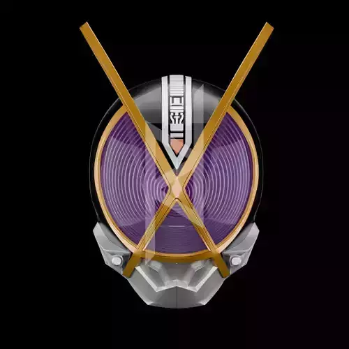 Kamen Rider Kaixa Helmet 3D print model
