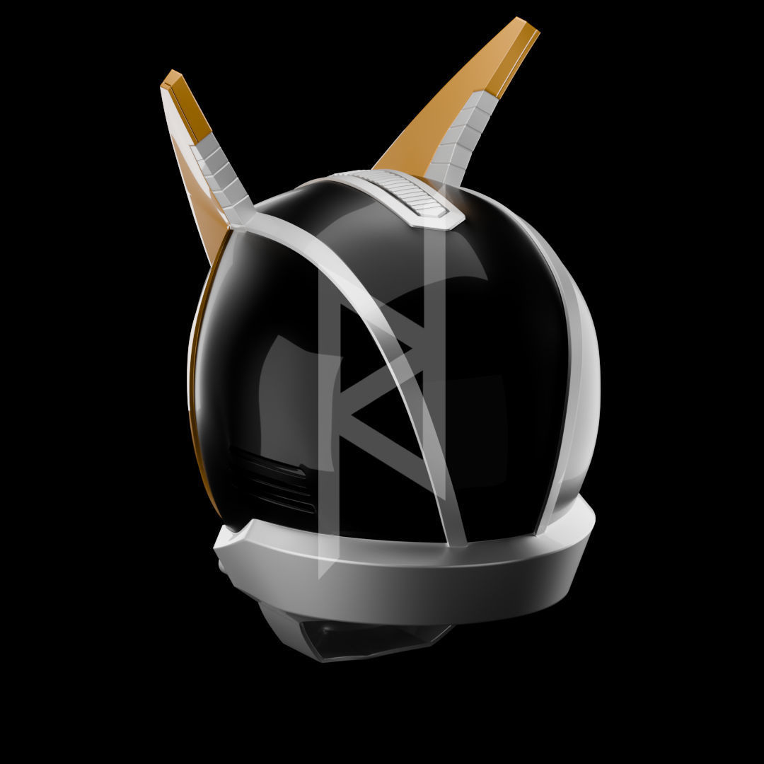 Kamen Rider Kaixa Helmet 3D print model_3