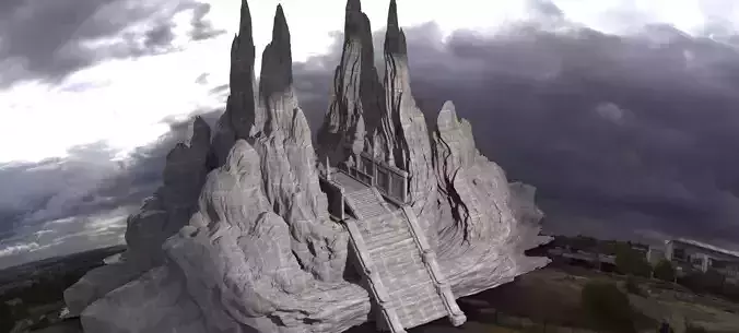 Great Oasis mirror stairs 