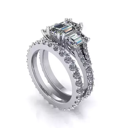 Woman Engagement Ring WDD R2