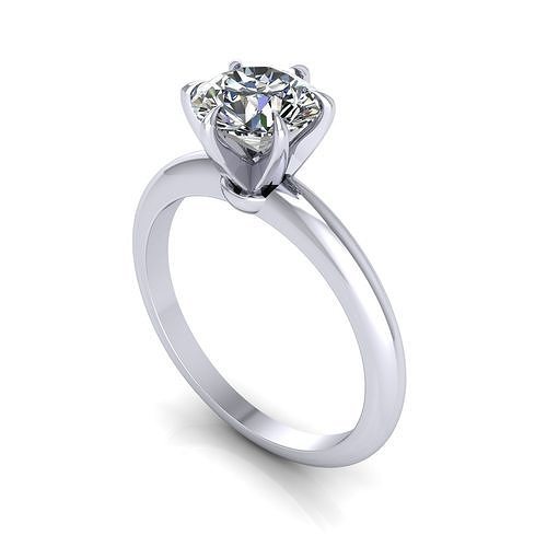 Tiffany Wedding Ring WD R32 3D print model