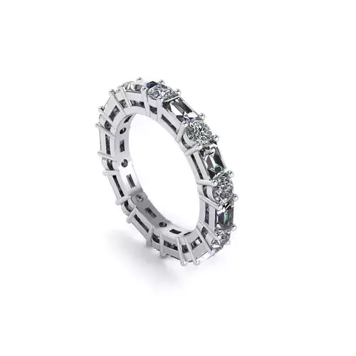 Diamond Women Engagement Ring R126