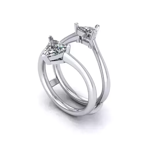 Woman Solitaire Diamond Ring WD R12
