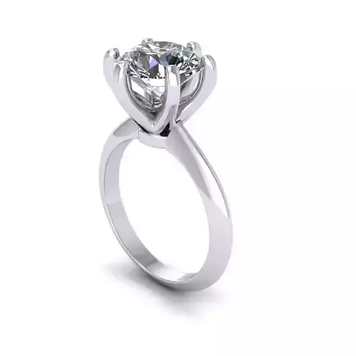 Solitaire Diamond Women Wedding Ring R110
