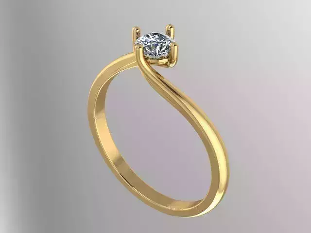 Bypass Engagement Ring 