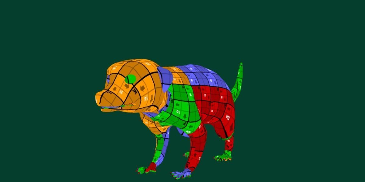 Slender Tailed Meerkat Mongoose 3D model_14