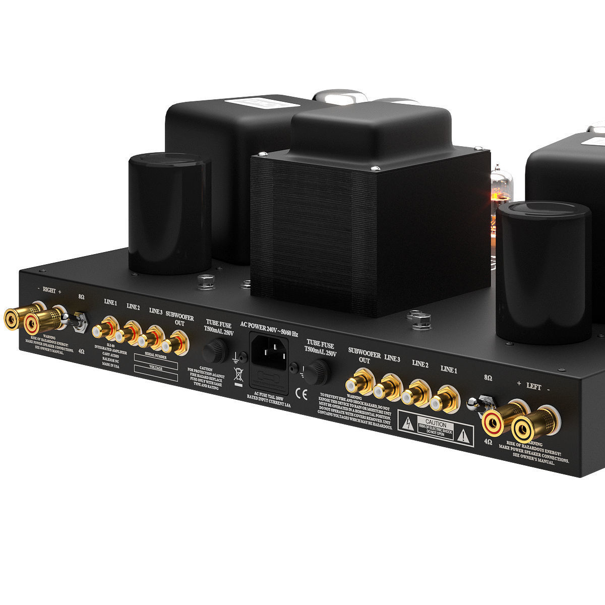 Cary audio SLI-80HS vacuum tube Integrated Amplifier 3D model_4