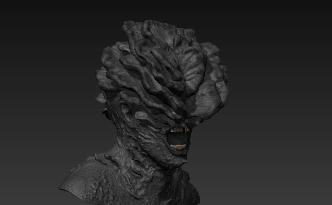 Clicker inspired by The Last of Us 3D print model_6