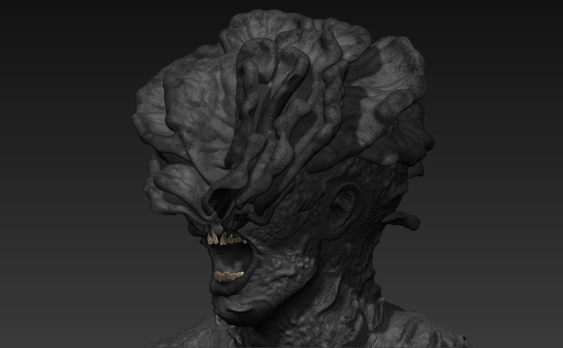 Clicker inspired by The Last of Us 3D print model_4