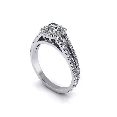 Women Diamond Wedding Ring 